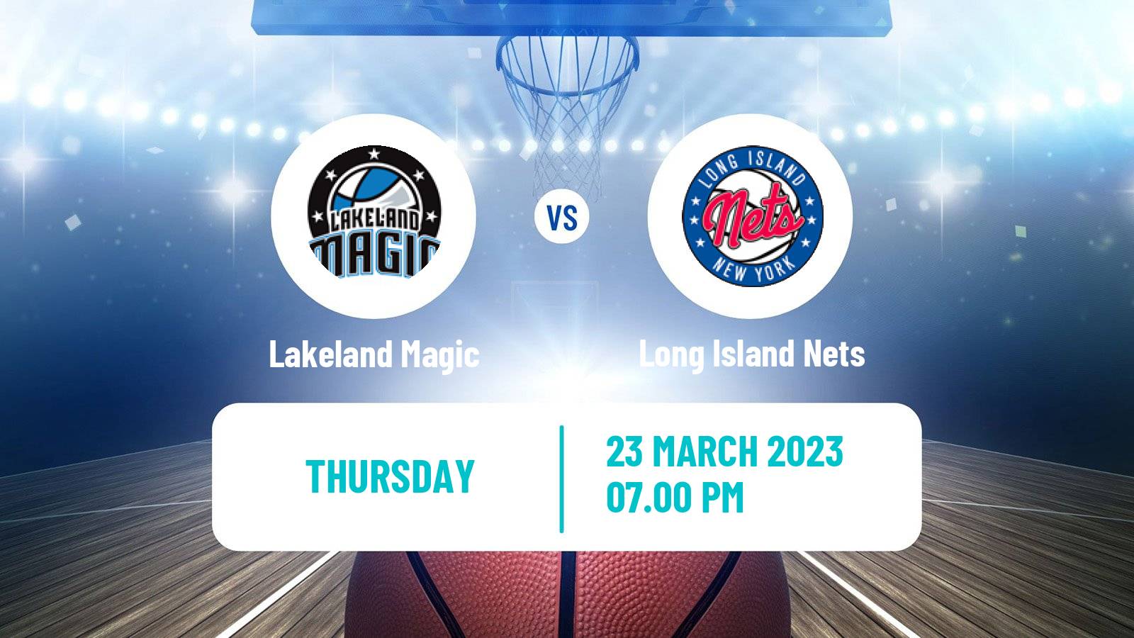Basketball NBA G-League Lakeland Magic - Long Island Nets