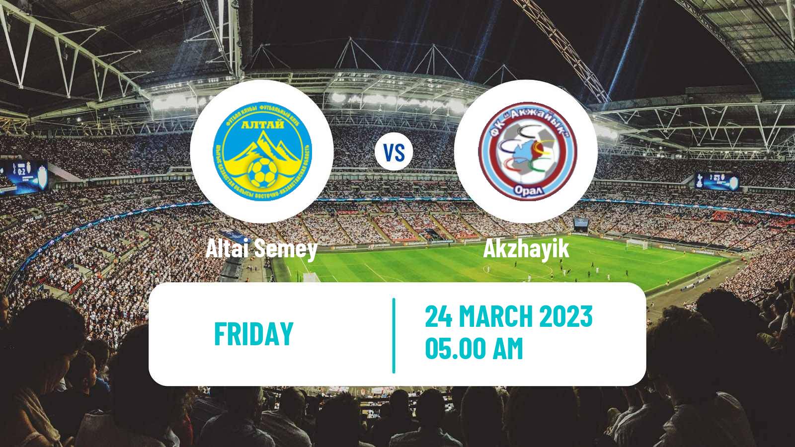 Soccer Kazakh Cup Altai Semey - Akzhayik