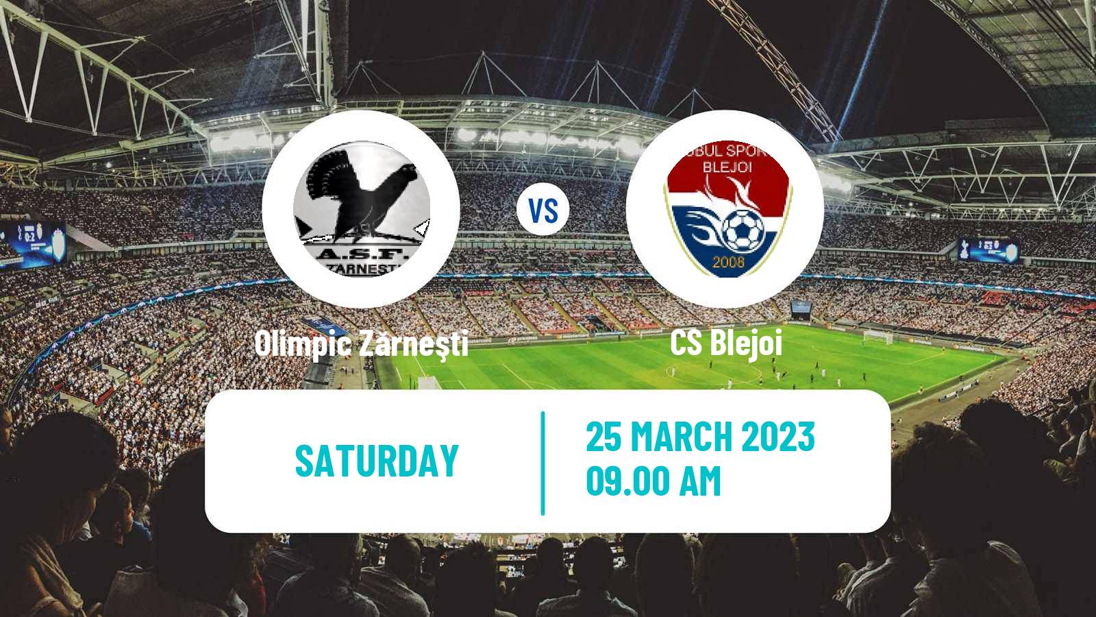 Soccer Romanian Liga 3 - Seria 5 Olimpic Zărneşti - Blejoi