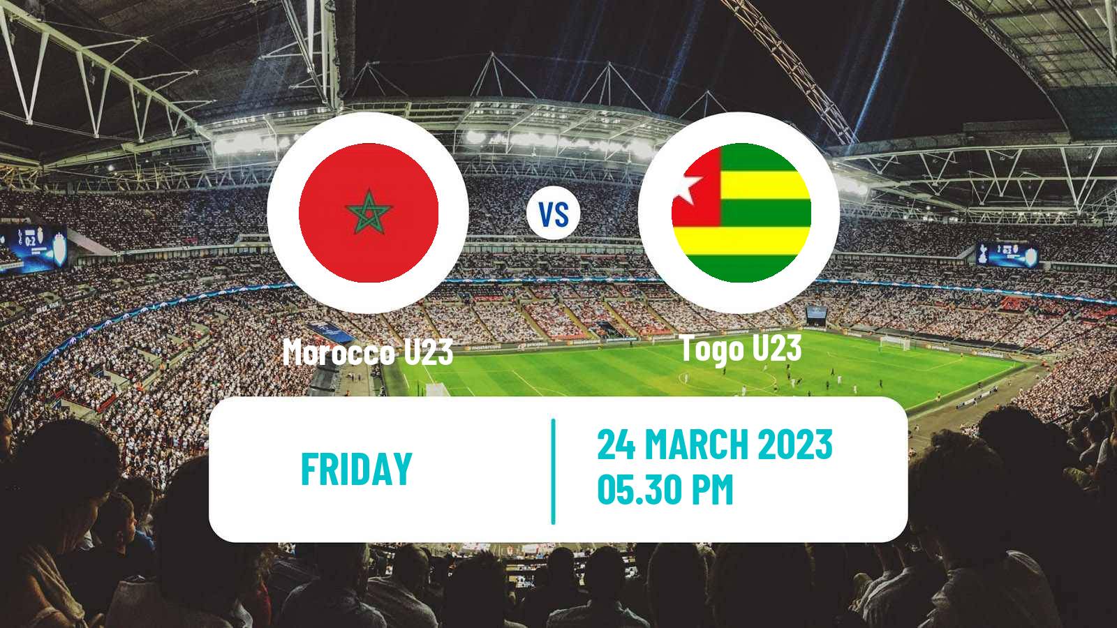 Soccer Friendly Morocco U23 - Togo U23