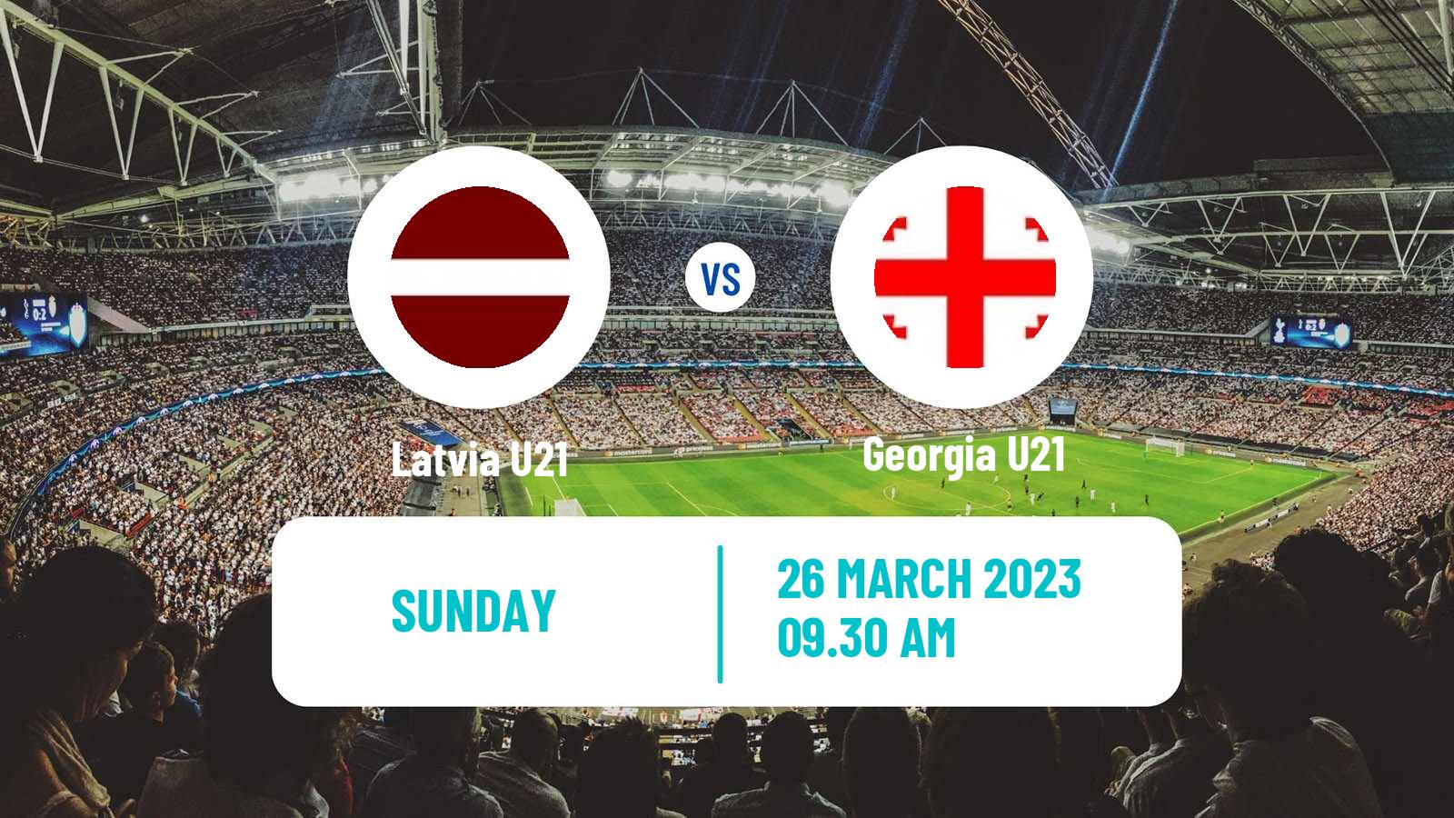 Soccer Friendly Latvia U21 - Georgia U21