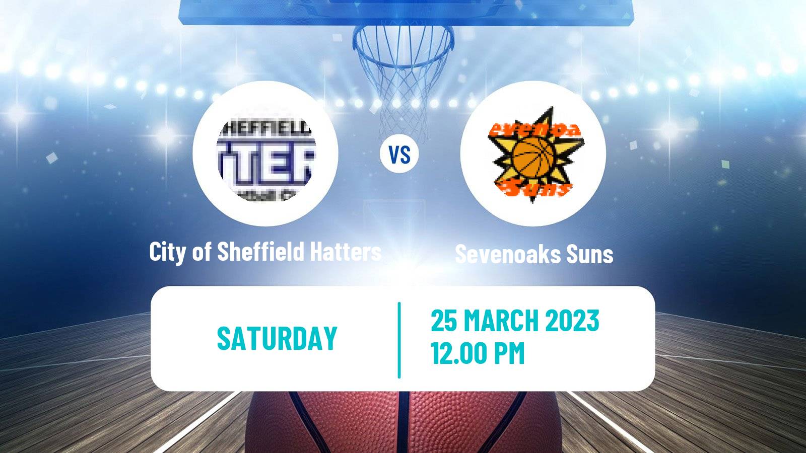 Basketball British WBBL City of Sheffield Hatters - Sevenoaks Suns