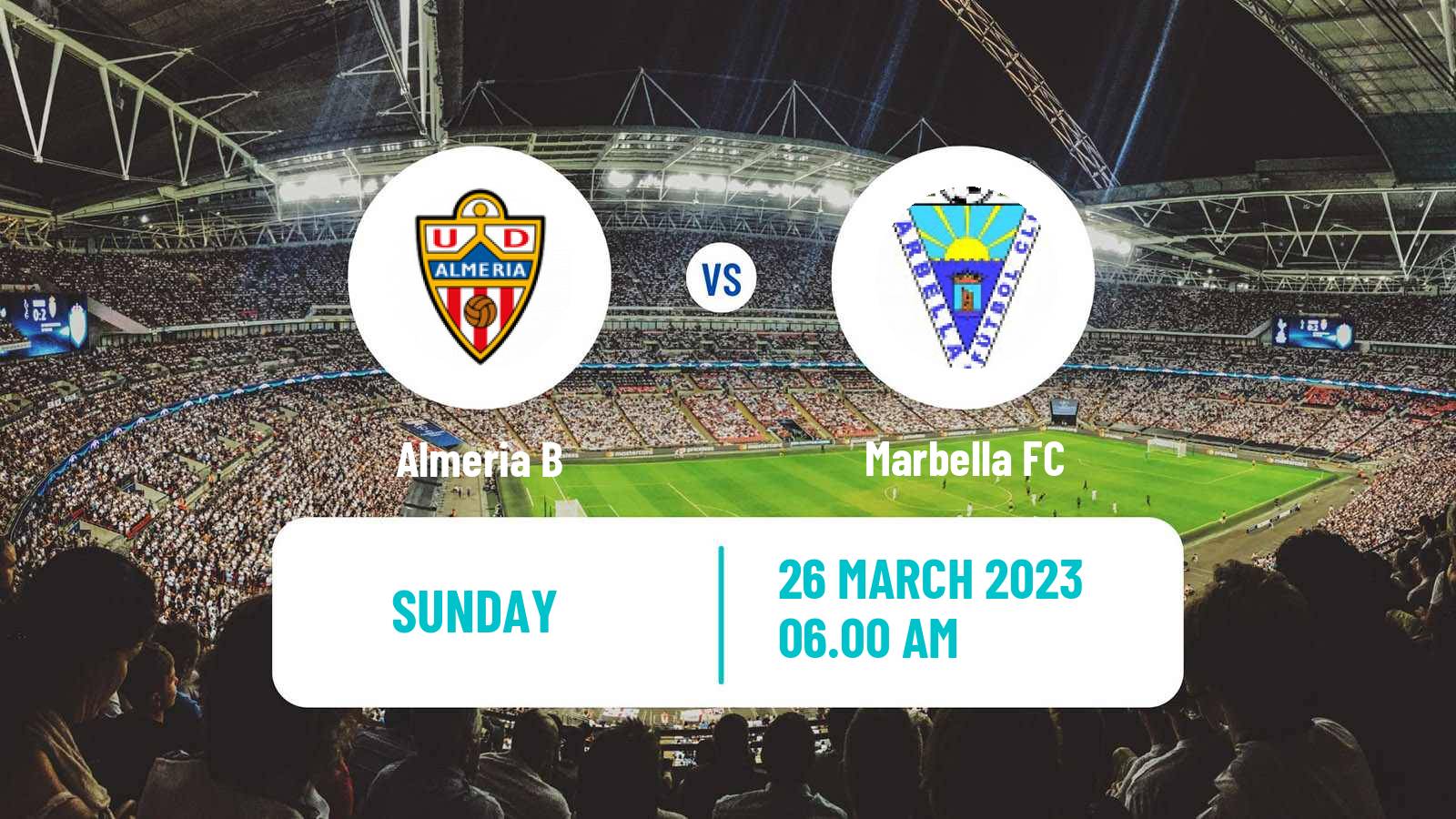 Soccer Spanish Tercera RFEF - Group 9 Almeria B - Marbella