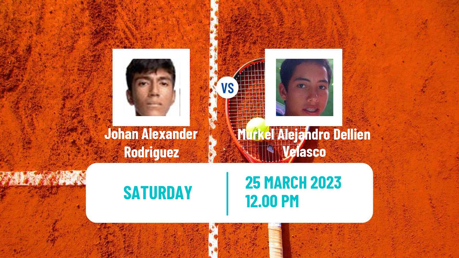 Tennis ITF Tournaments Johan Alexander Rodriguez - Murkel Alejandro Dellien Velasco