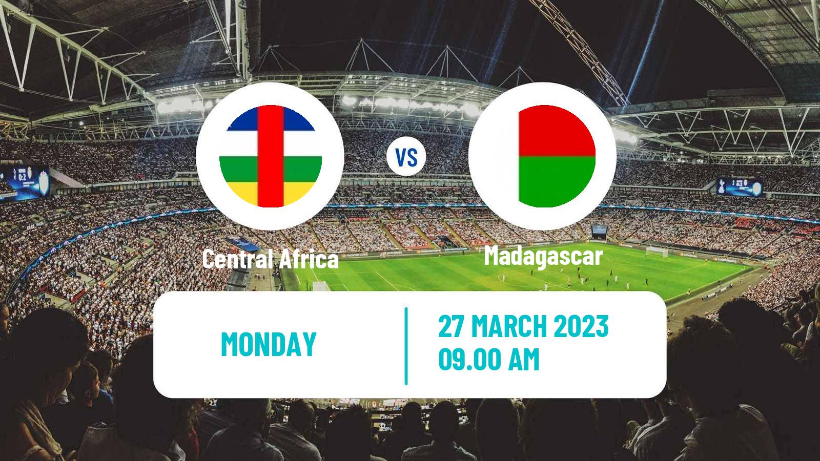 Soccer Africa Cup of Nations Central Africa - Madagascar