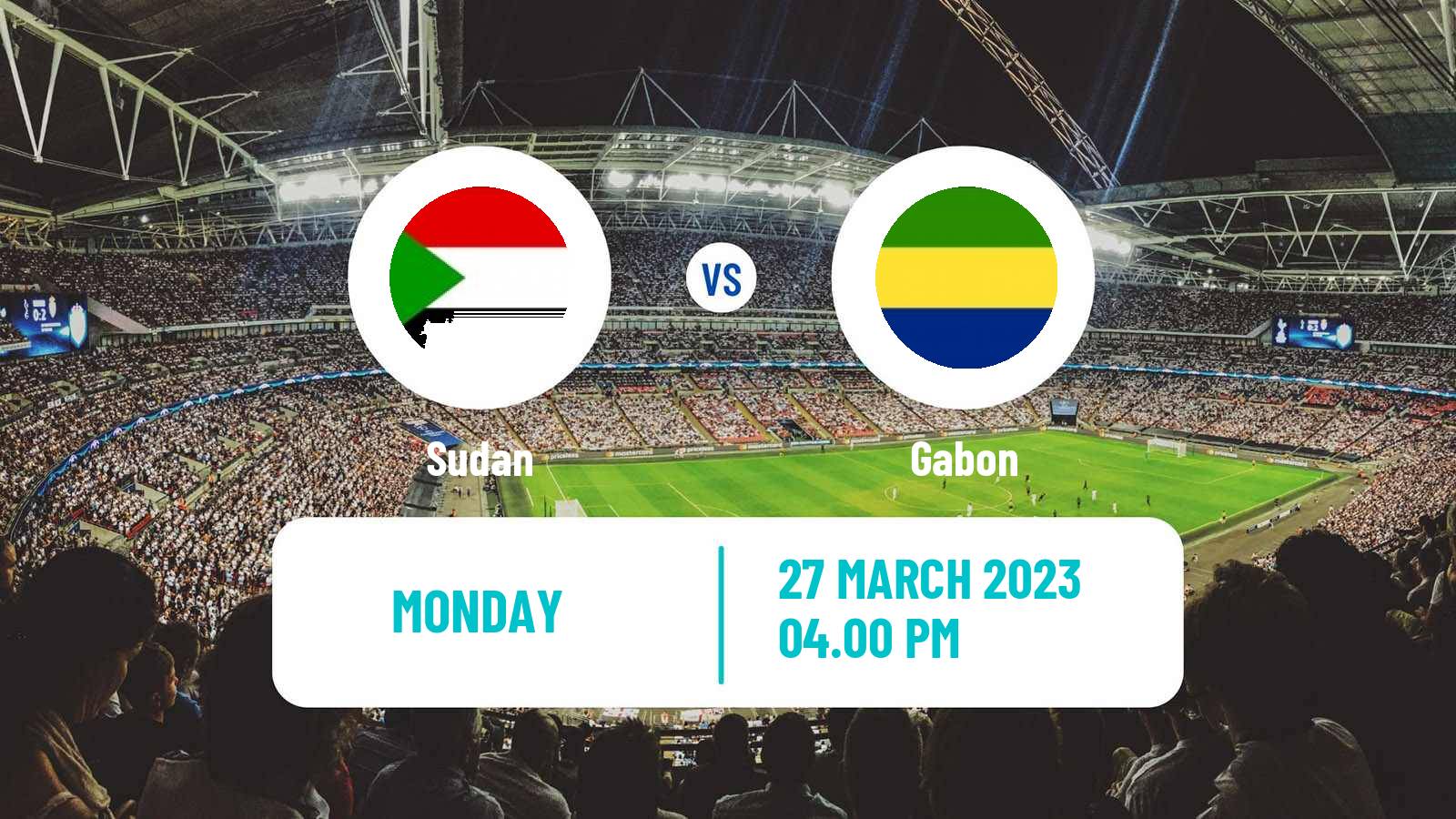 Soccer Africa Cup of Nations Sudan - Gabon