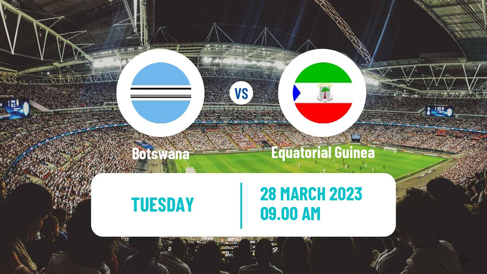 Soccer Africa Cup of Nations Botswana - Equatorial Guinea