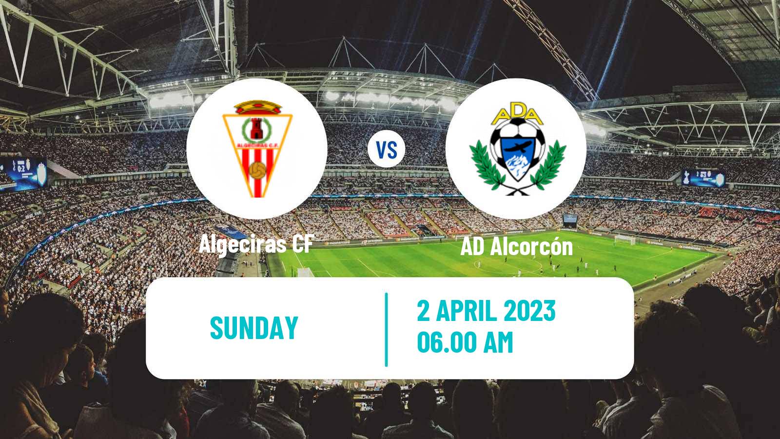 Soccer Spanish Primera RFEF Group 1 Algeciras - Alcorcón
