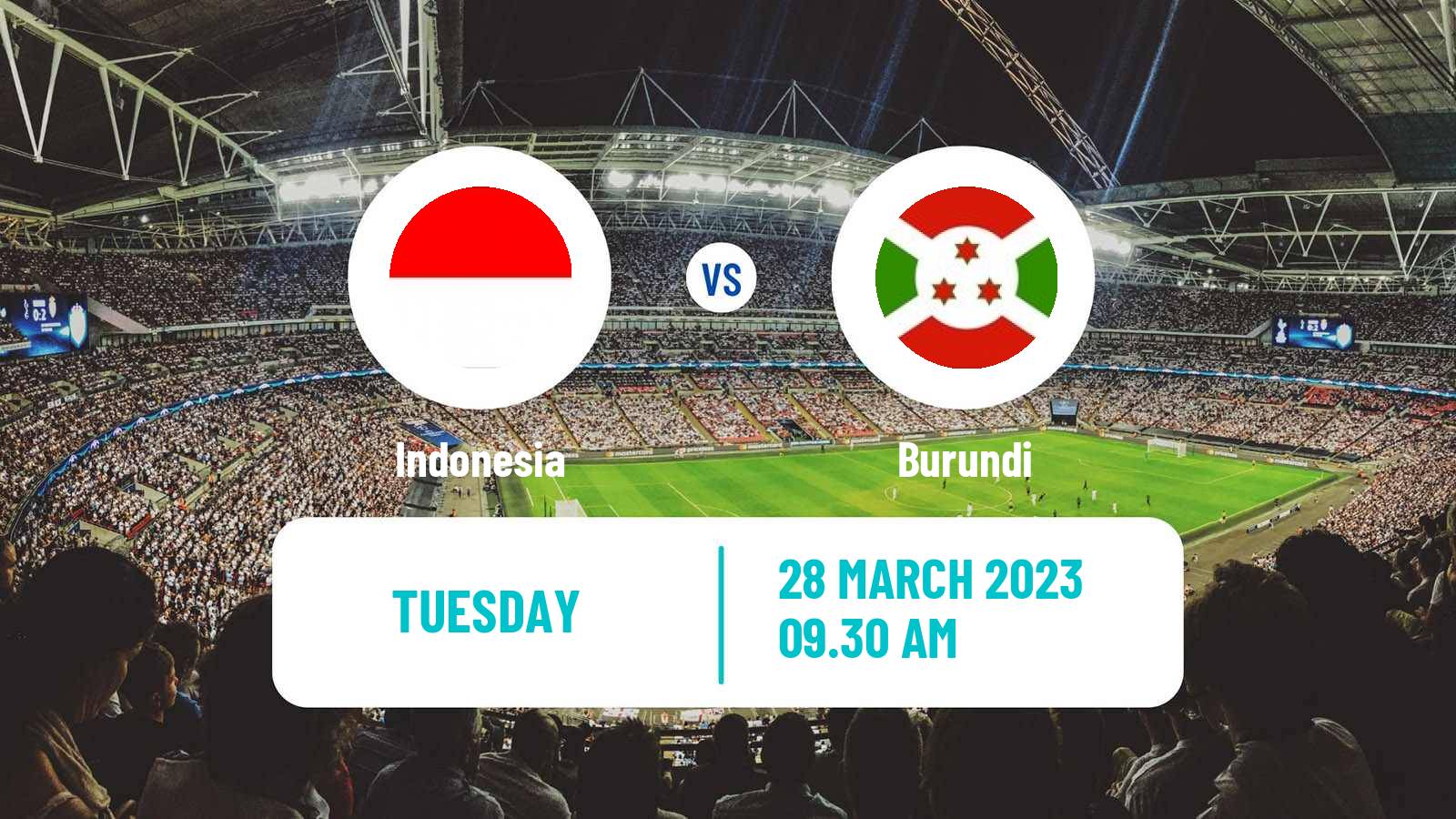 Soccer Friendly Indonesia - Burundi
