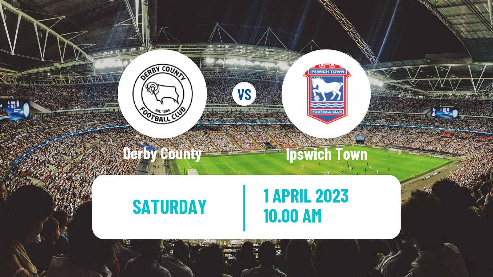 Soccer English League One Derby County - Ipswich Town