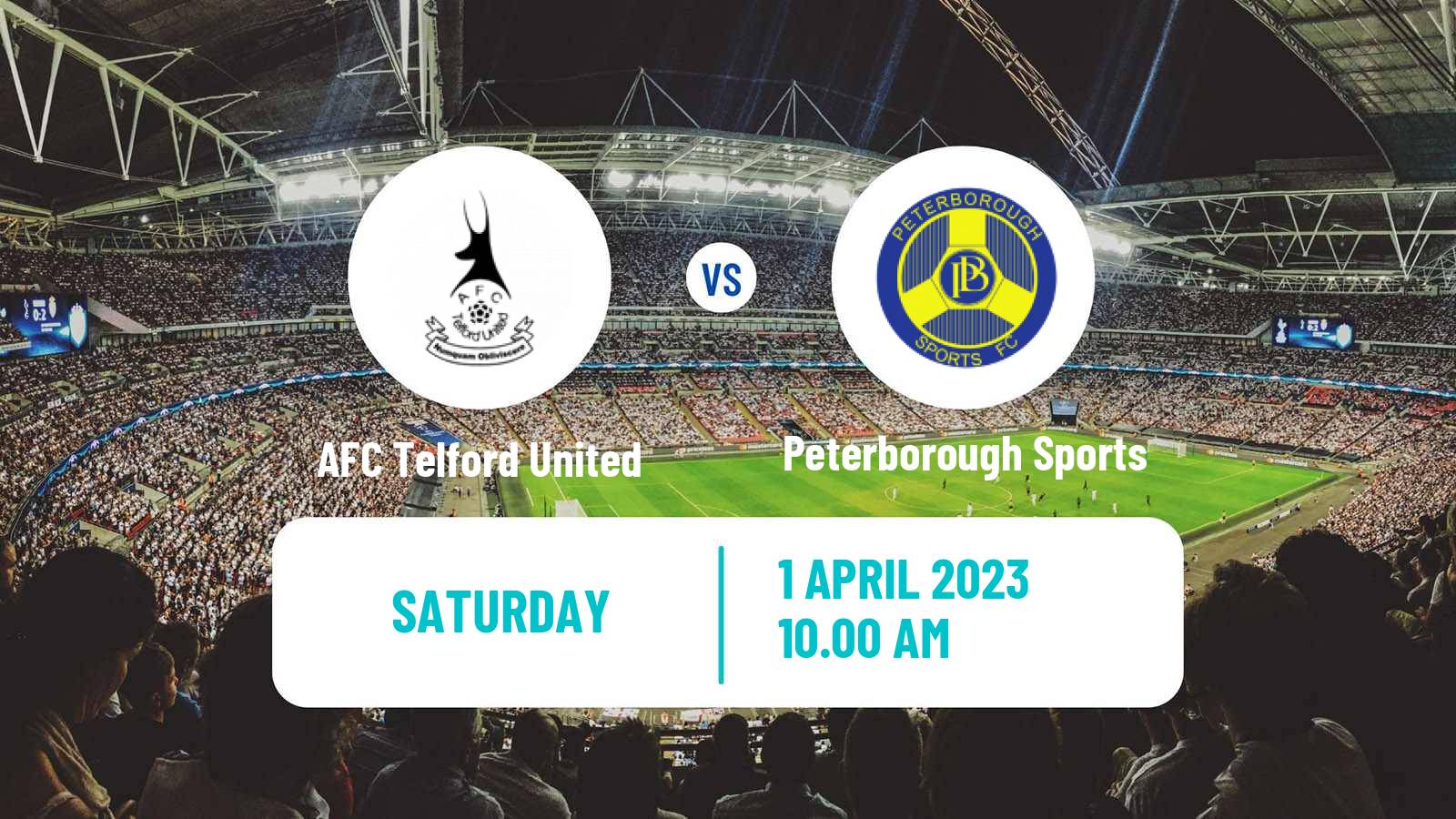 Soccer English National League North AFC Telford United - Peterborough Sports