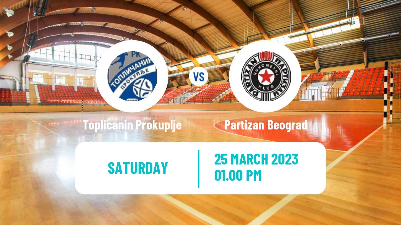 Handball Serbian Superliga Handball Toplicanin Prokuplje - Partizan Beograd