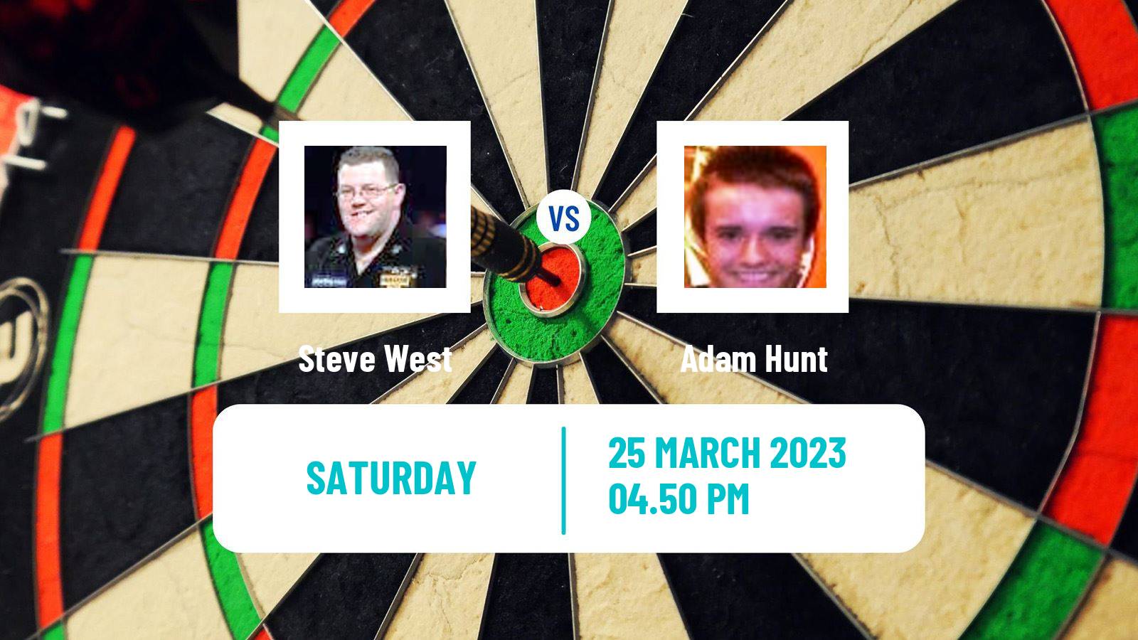 Darts Darts Steve West - Adam Hunt