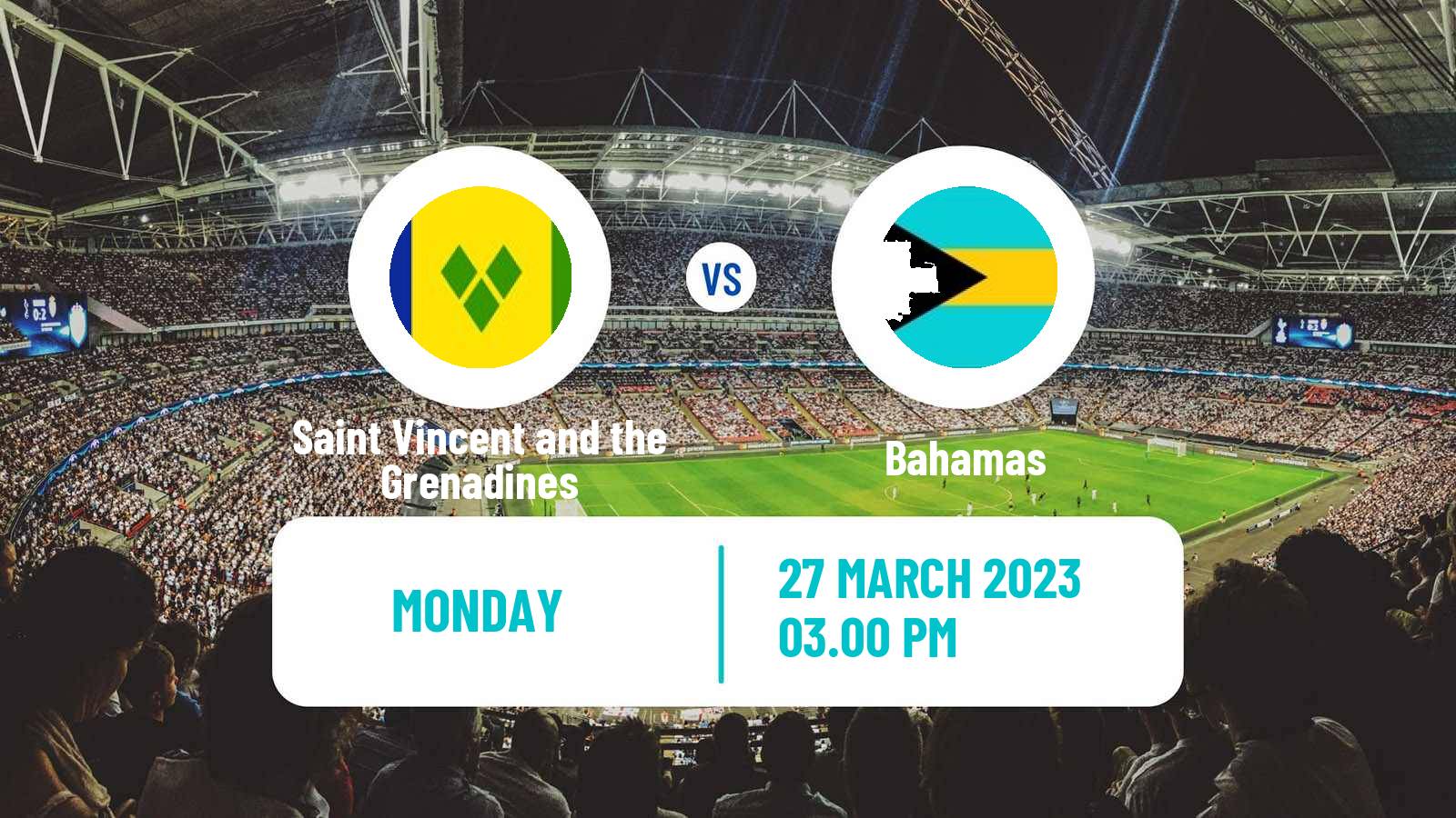 Soccer CONCACAF Nations League Saint Vincent and the Grenadines - Bahamas