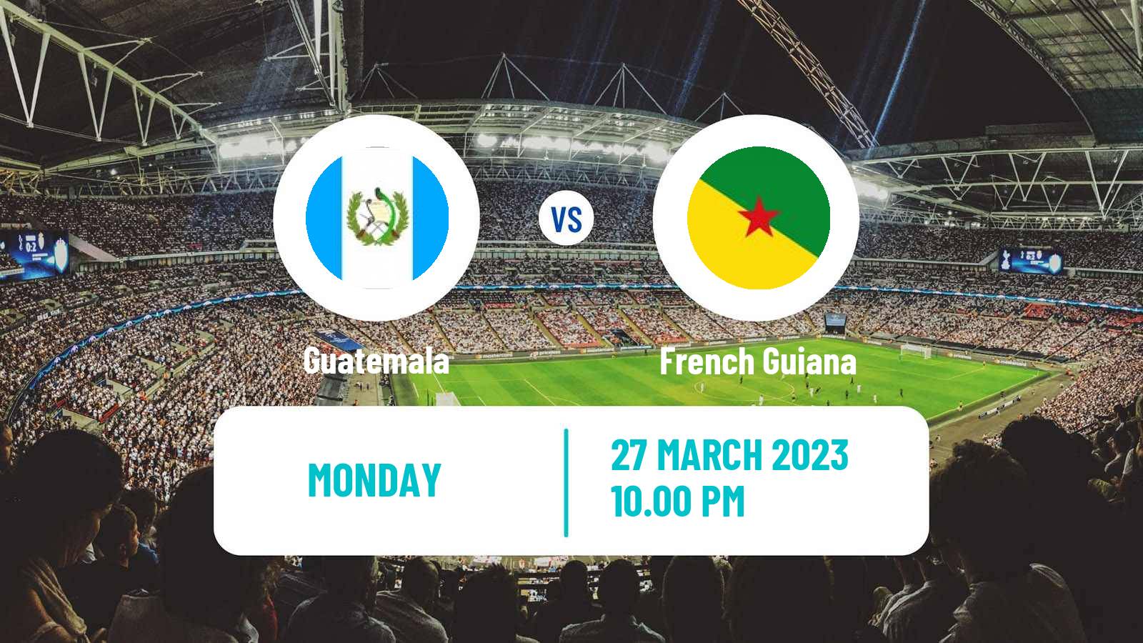 Soccer CONCACAF Nations League Guatemala - French Guiana
