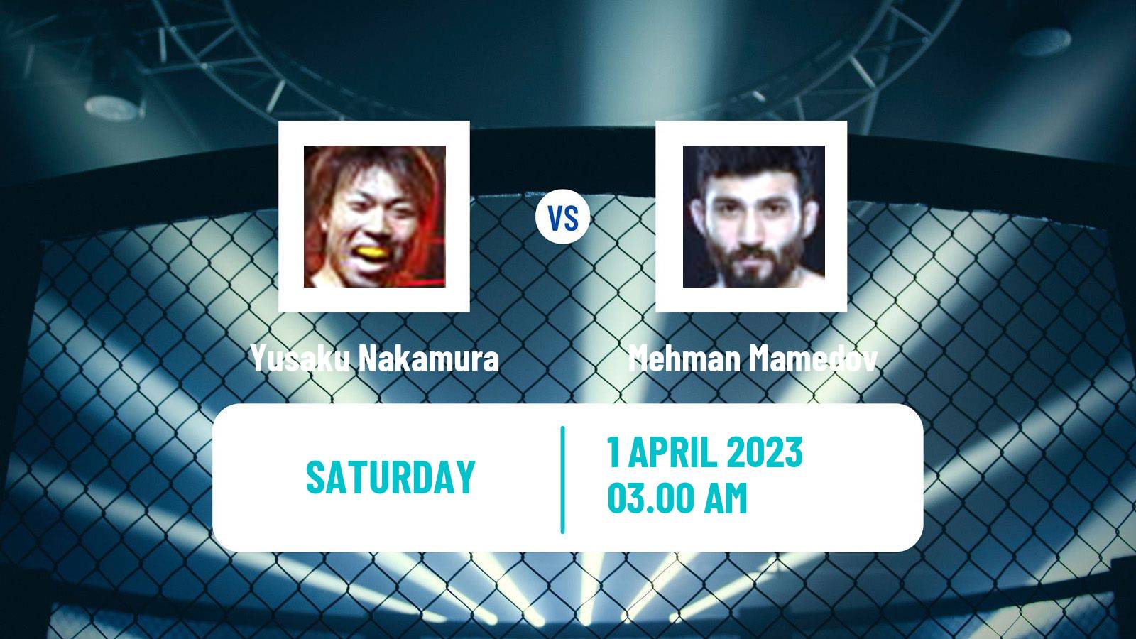 MMA MMA Yusaku Nakamura - Mehman Mamedov