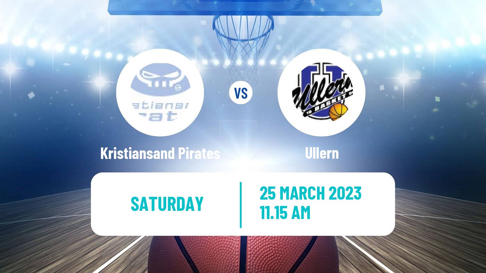 Basketball Norwegian BLNO Kristiansand Pirates - Ullern