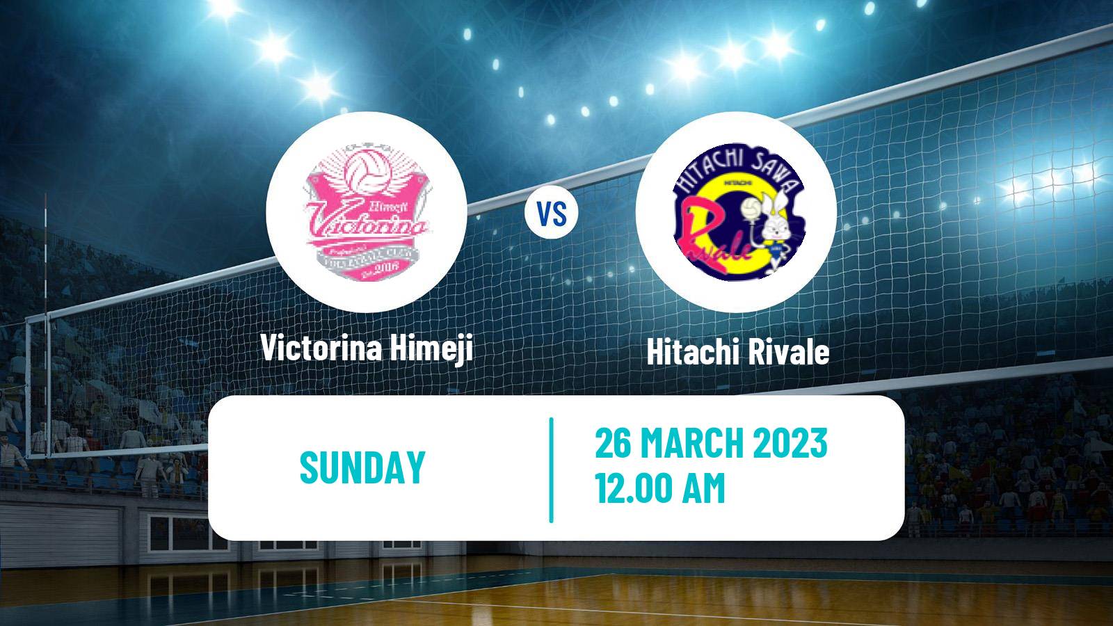 Volleyball Japan V Premier League Women Victorina Himeji - Hitachi Rivale