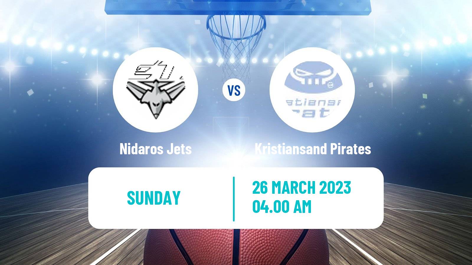 Basketball Norwegian BLNO Nidaros Jets - Kristiansand Pirates