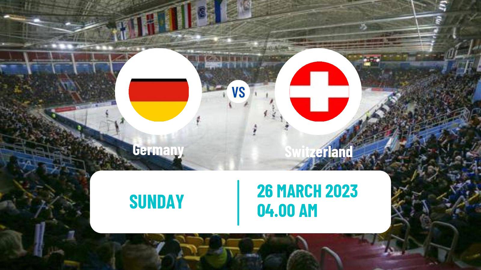 Bandy Bandy World Championship B Germany - Switzerland