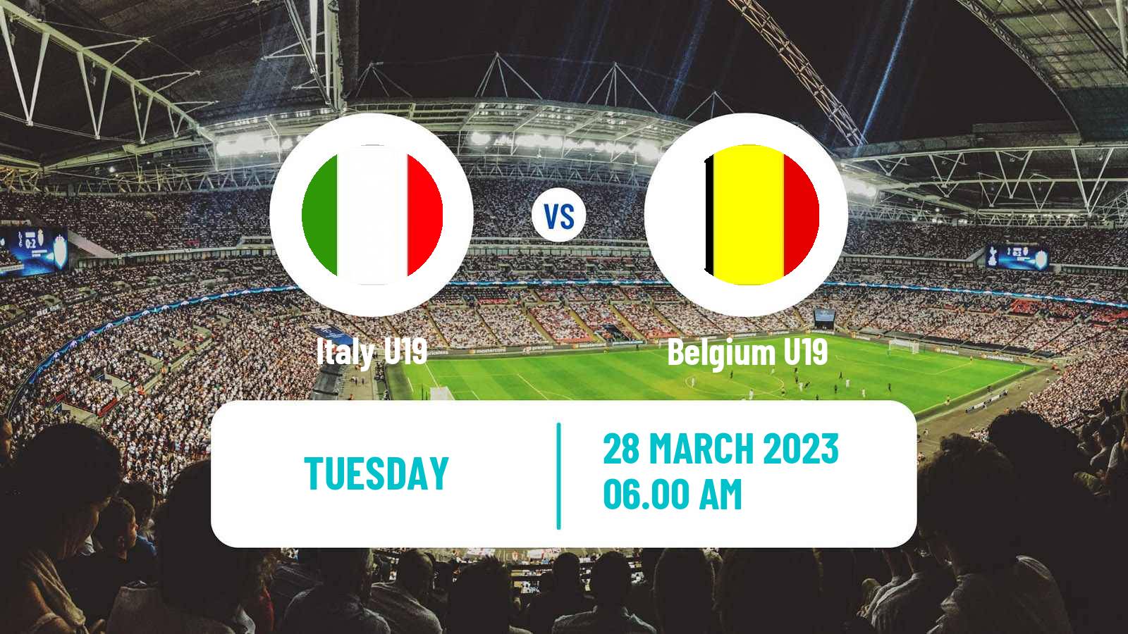 Soccer UEFA Euro U19 Italy U19 - Belgium U19