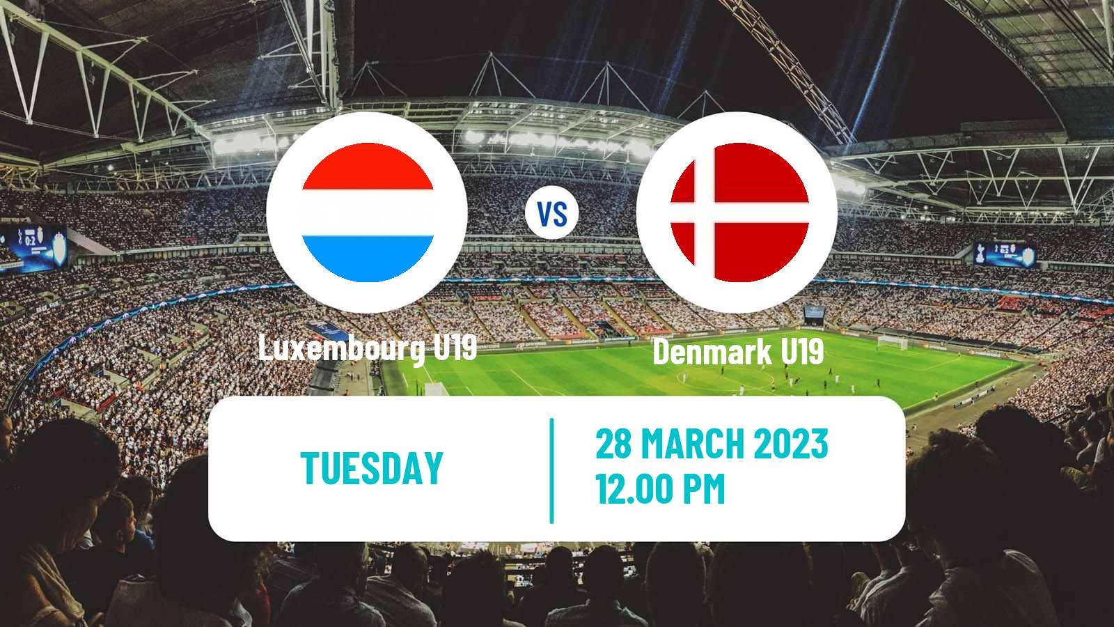 Soccer UEFA Euro U19 Luxembourg U19 - Denmark U19