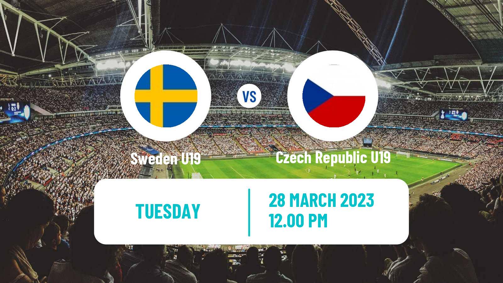 Soccer UEFA Euro U19 Sweden U19 - Czech Republic U19