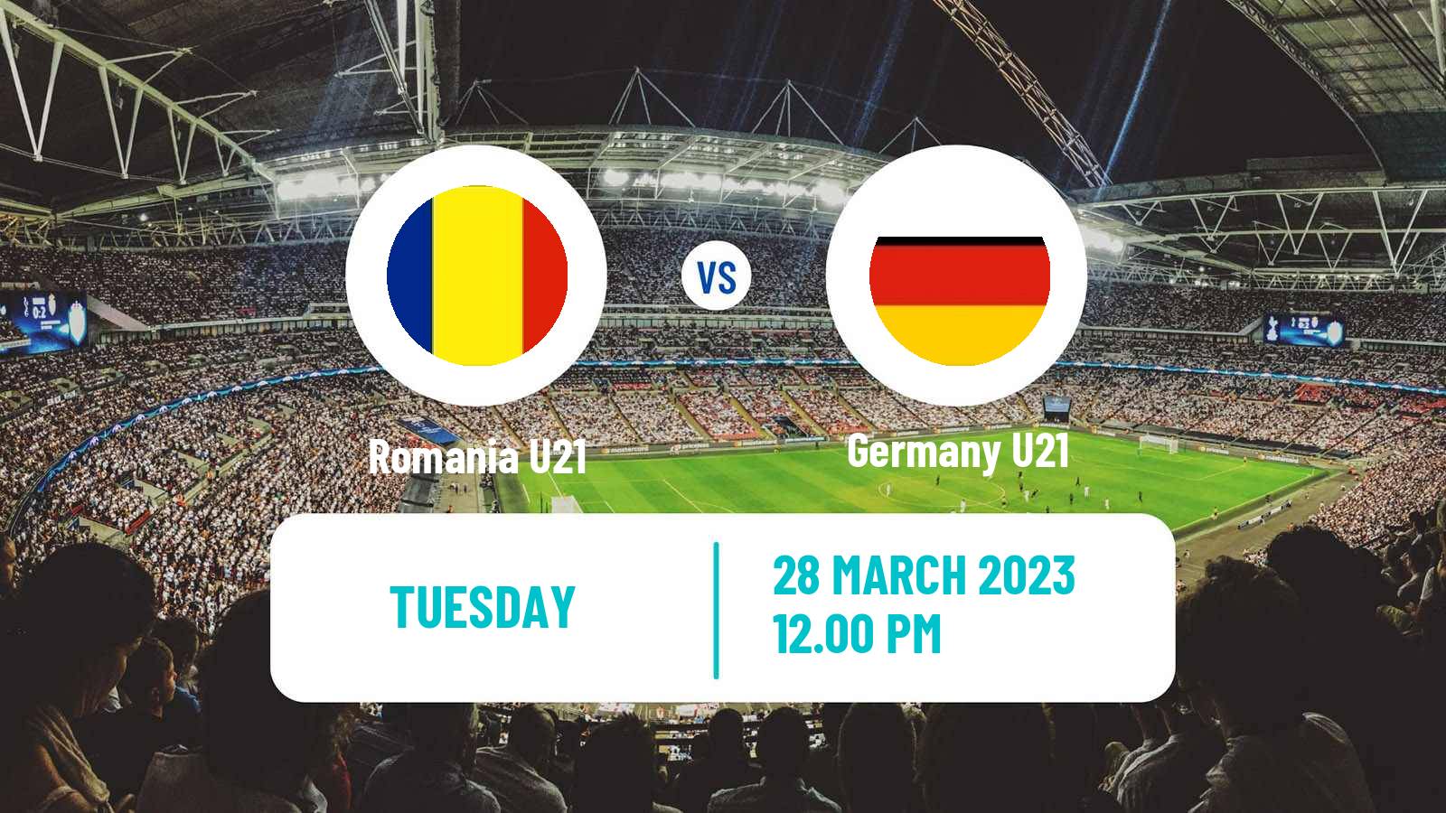 Soccer Friendly Romania U21 - Germany U21