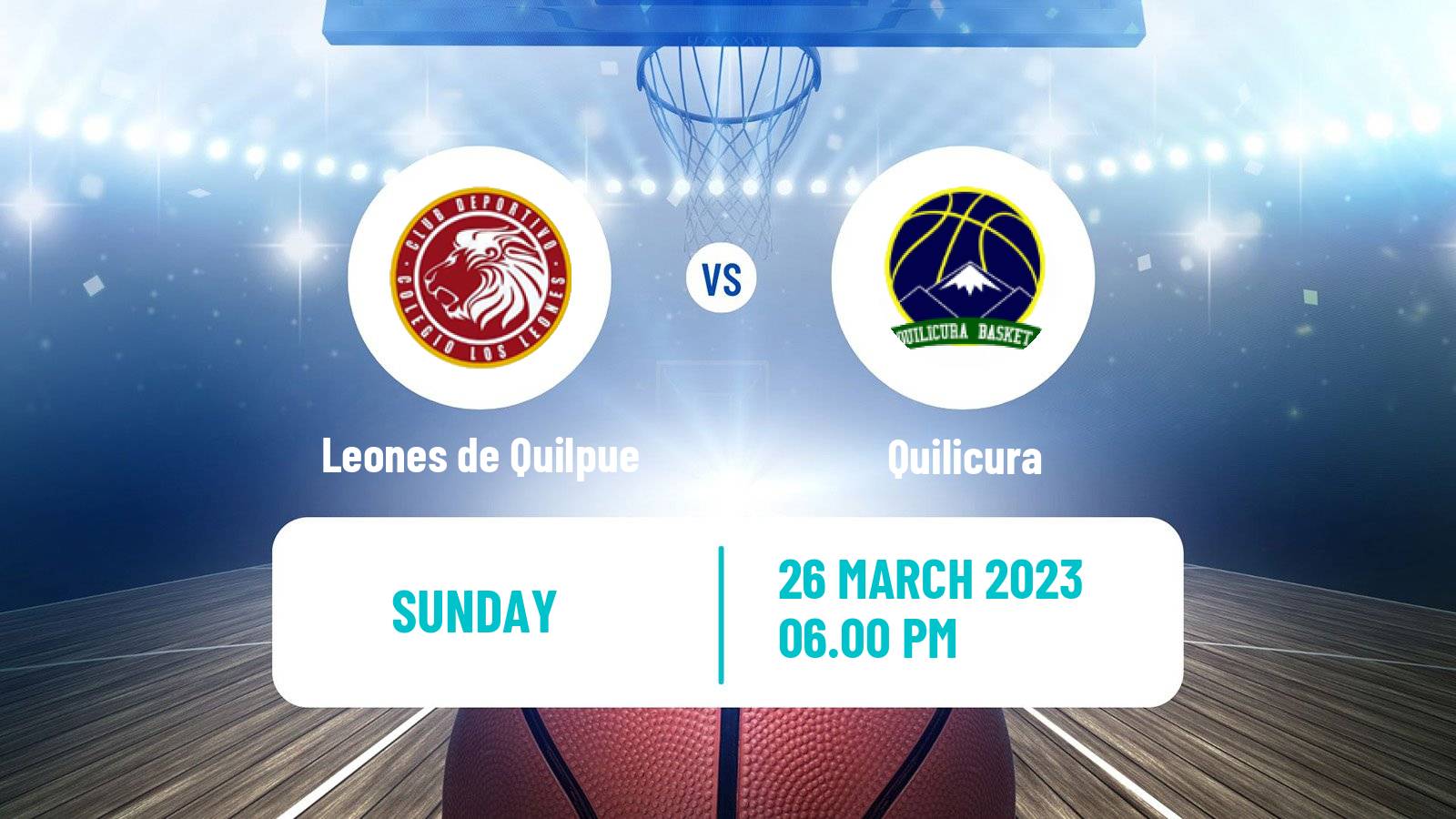 Basketball Chilean LNB Leones de Quilpue - Quilicura