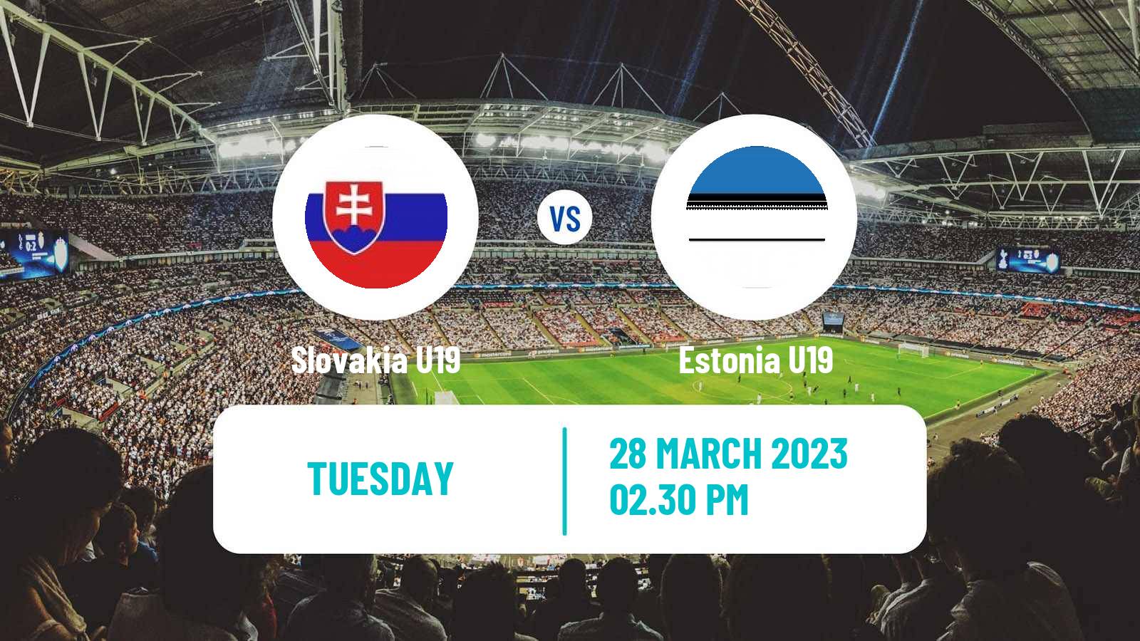 Soccer UEFA Euro U19 Slovakia U19 - Estonia U19