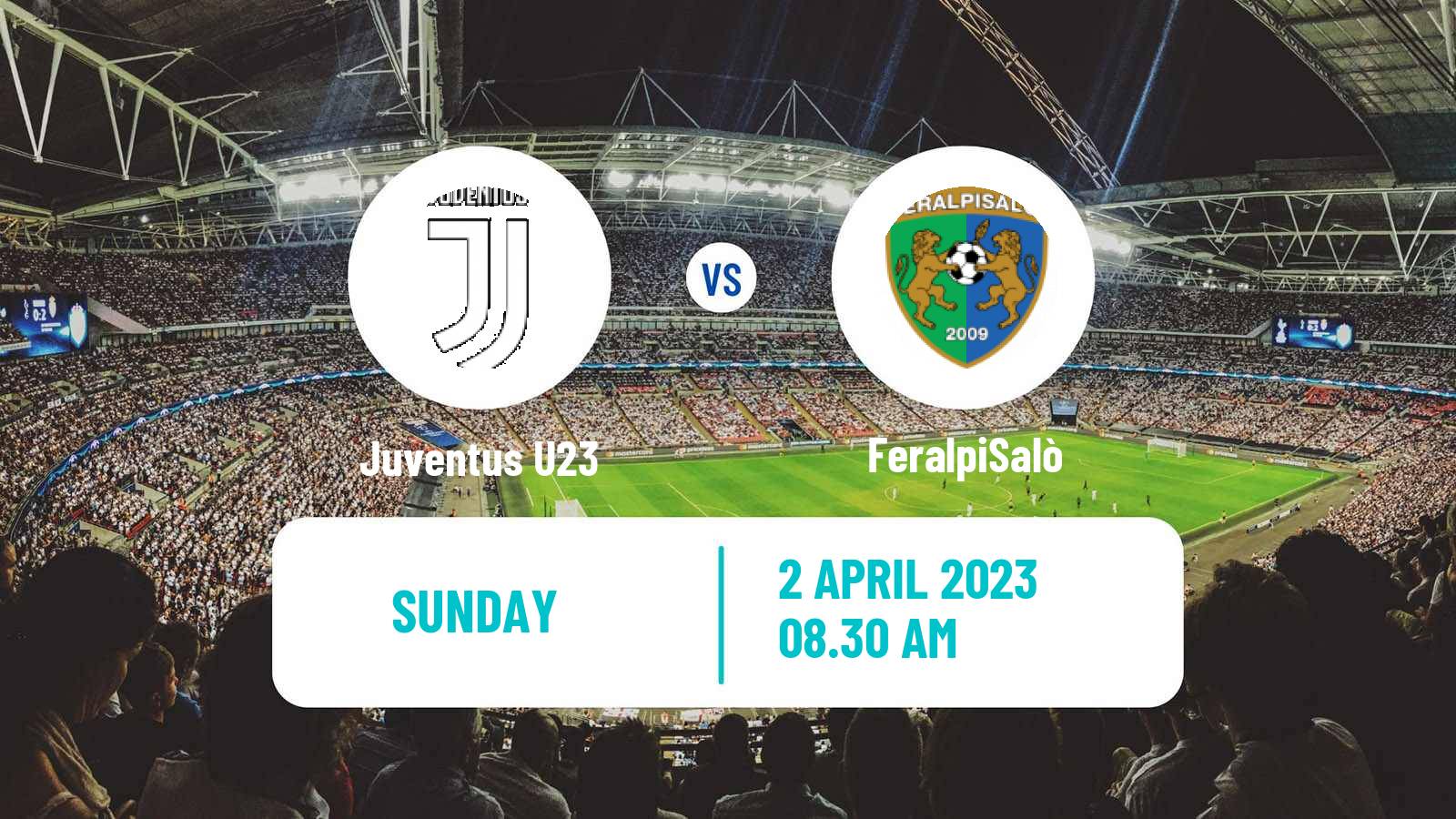 Soccer Italian Serie C Group A Juventus U23 - FeralpiSalò