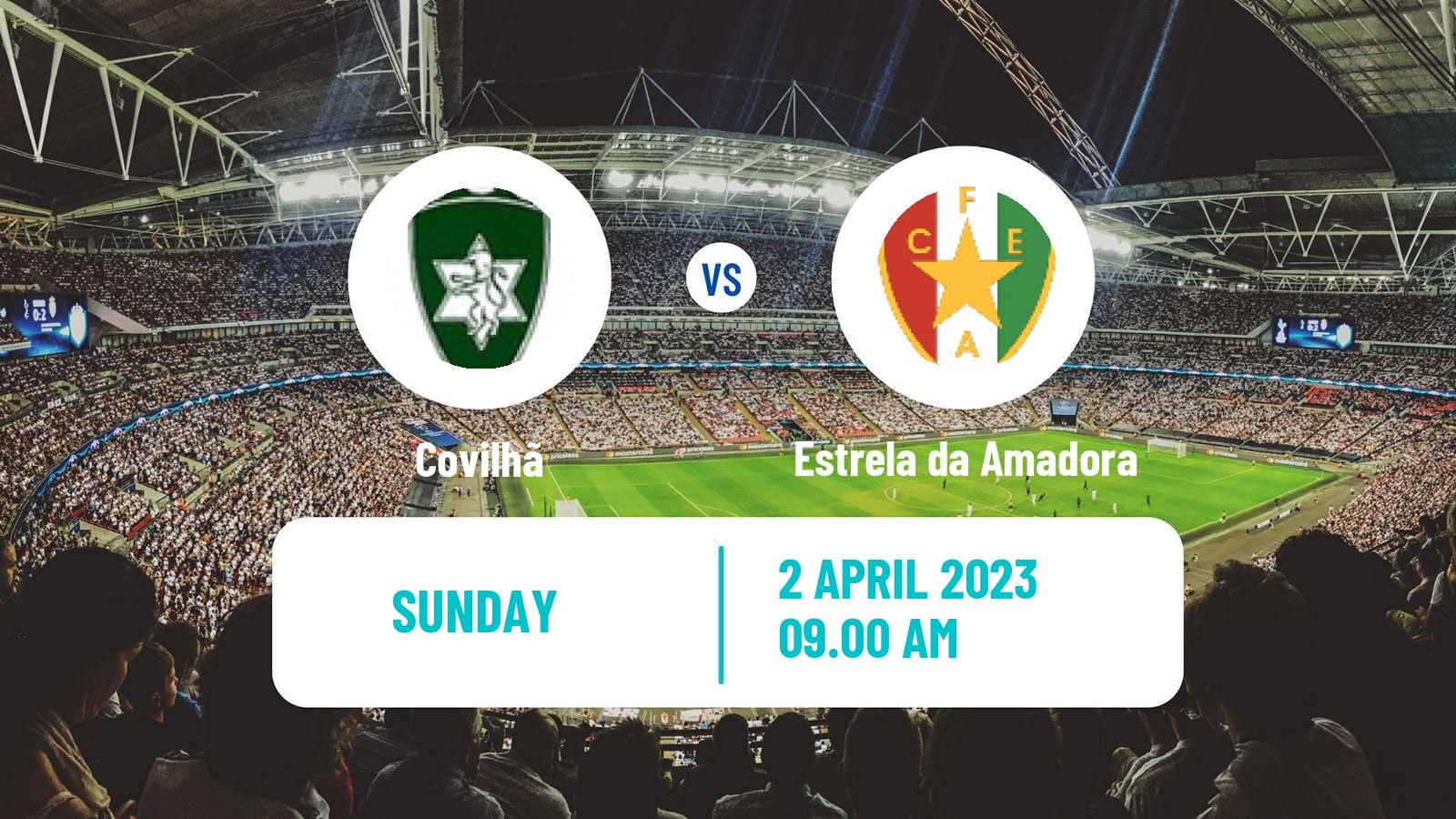 Soccer Portuguese Liga 2 Covilhã - Estrela da Amadora
