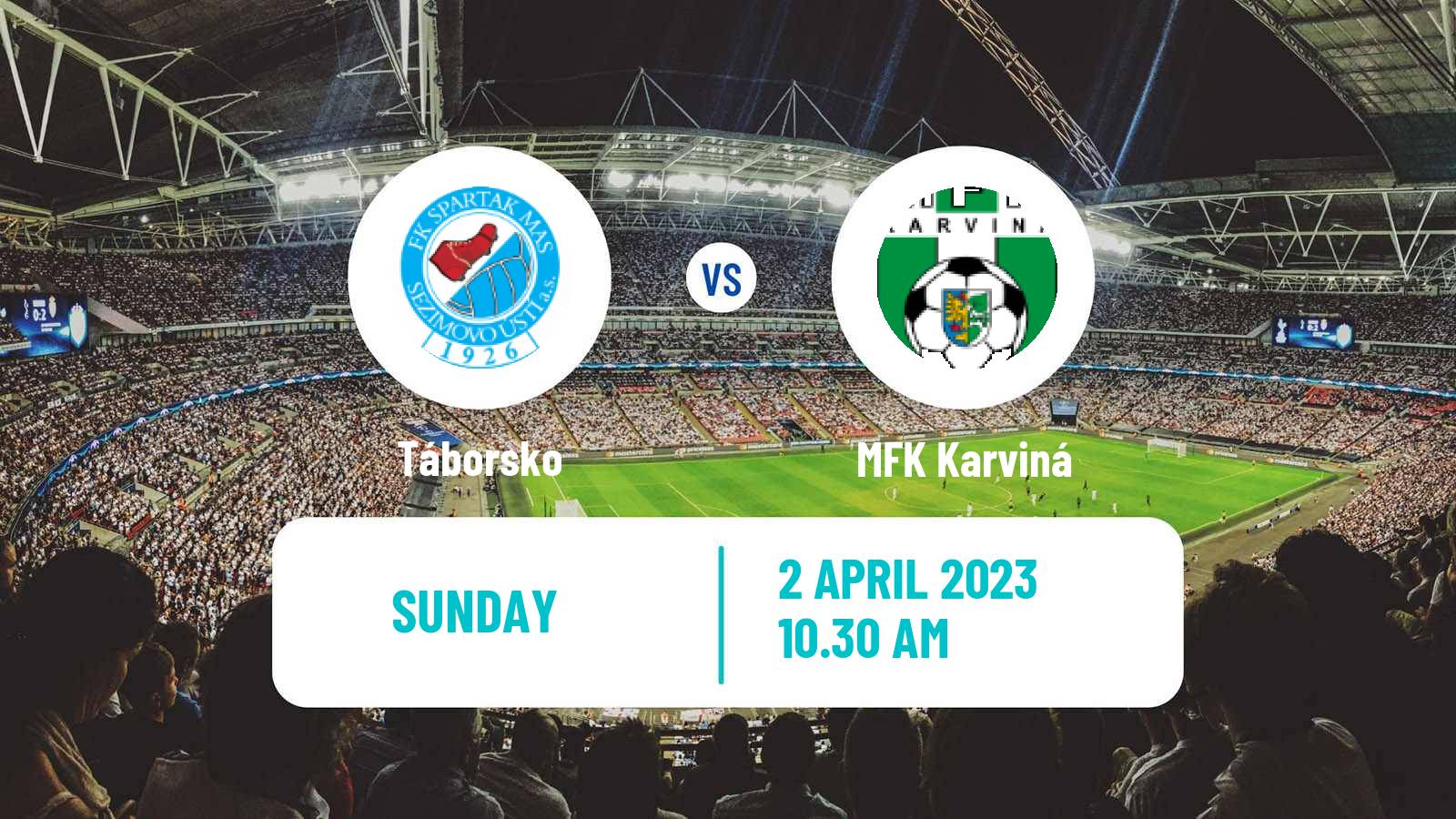 Soccer Czech Division 2 Táborsko - Karviná