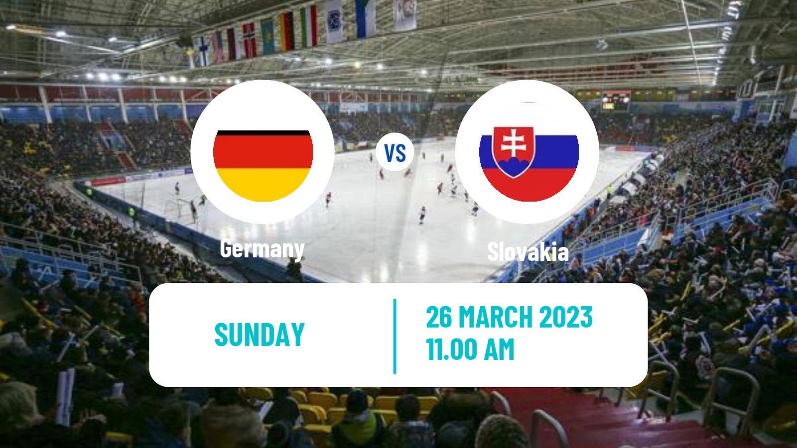 Bandy Bandy World Championship B Germany - Slovakia