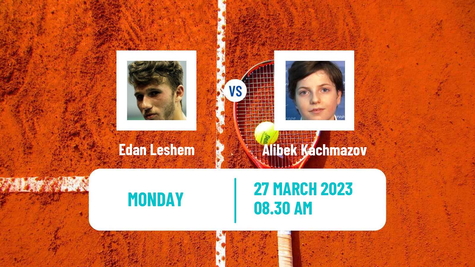 Tennis ATP Challenger Edan Leshem - Alibek Kachmazov