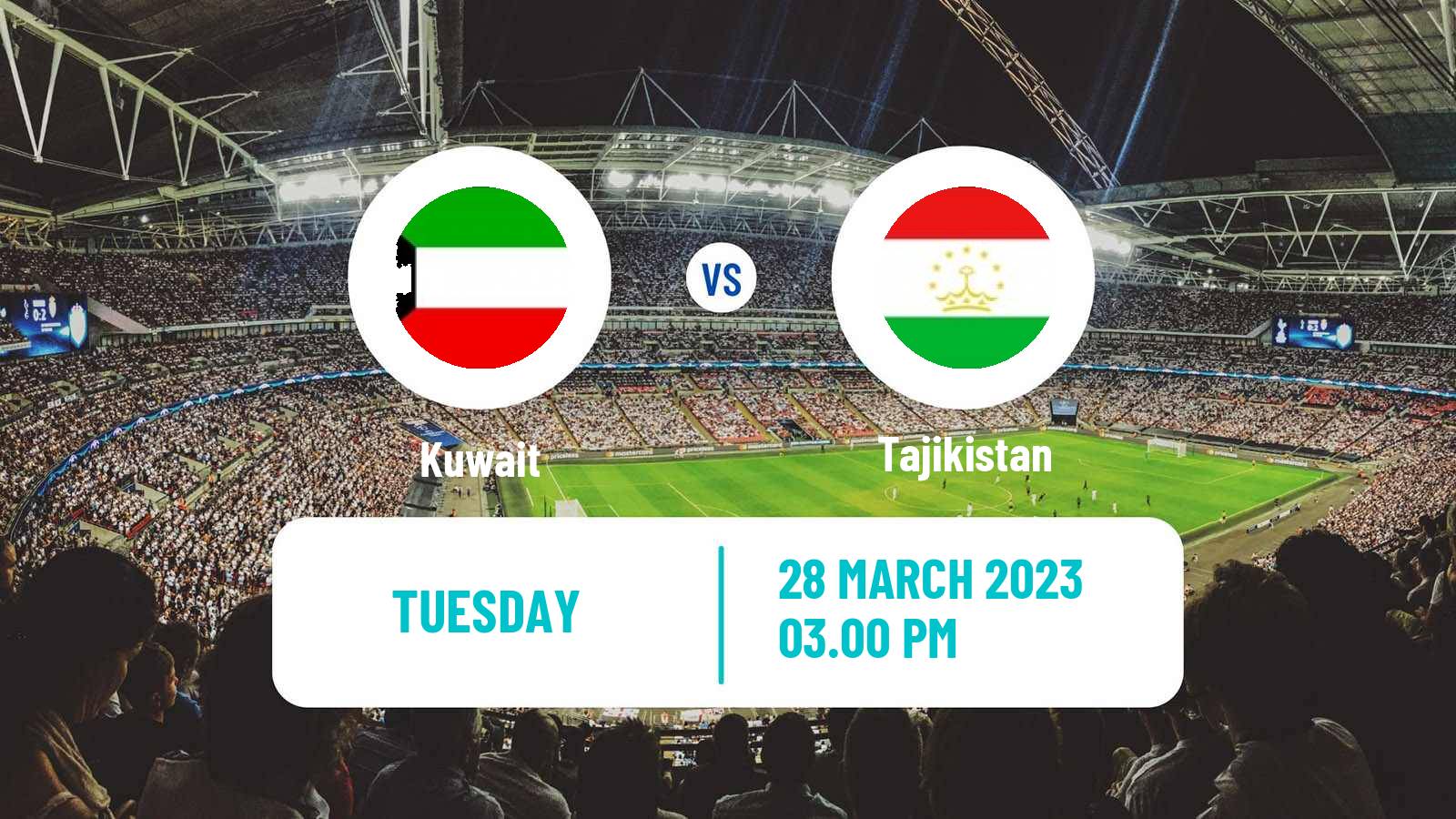 Soccer Friendly Kuwait - Tajikistan