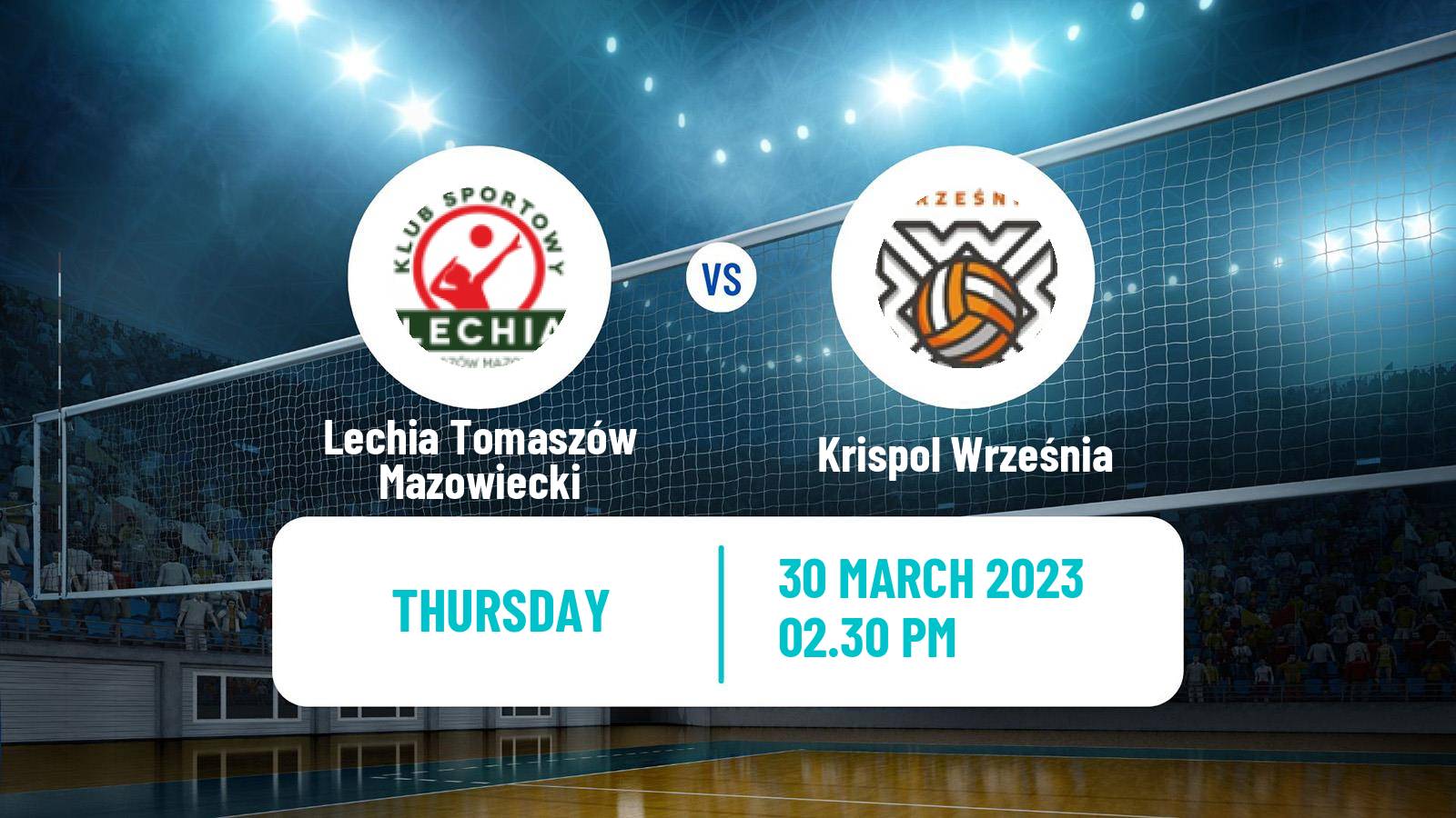 Volleyball Polish I Liga Volleyball Lechia Tomaszów Mazowiecki - Krispol Września