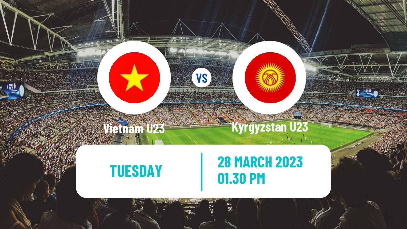 Soccer Friendly Vietnam U23 - Kyrgyzstan U23