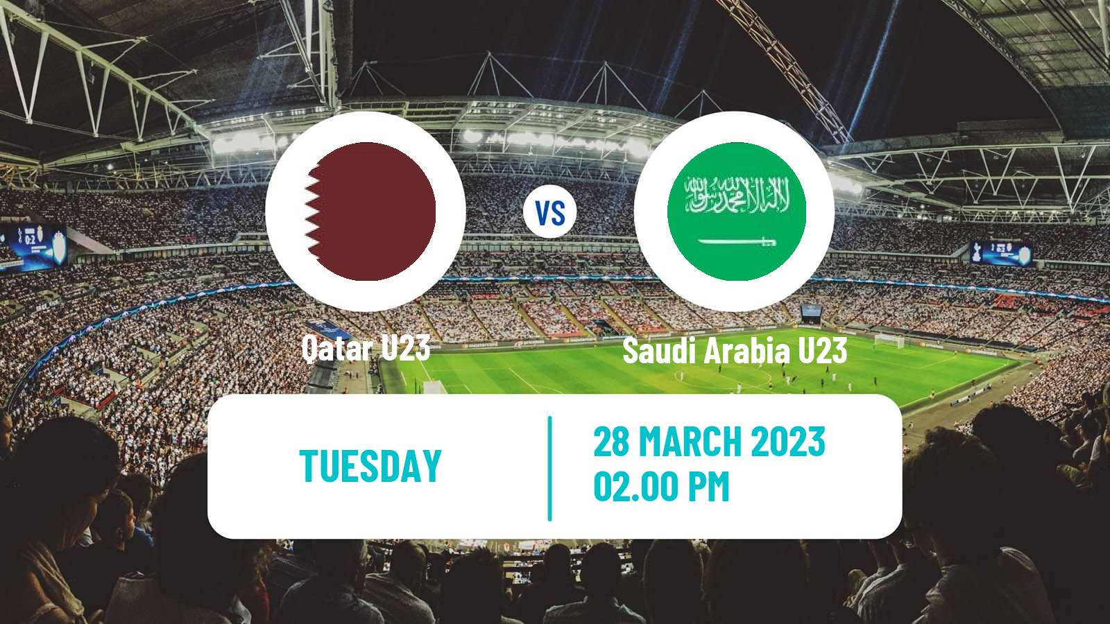 Soccer Friendly Qatar U23 - Saudi Arabia U23