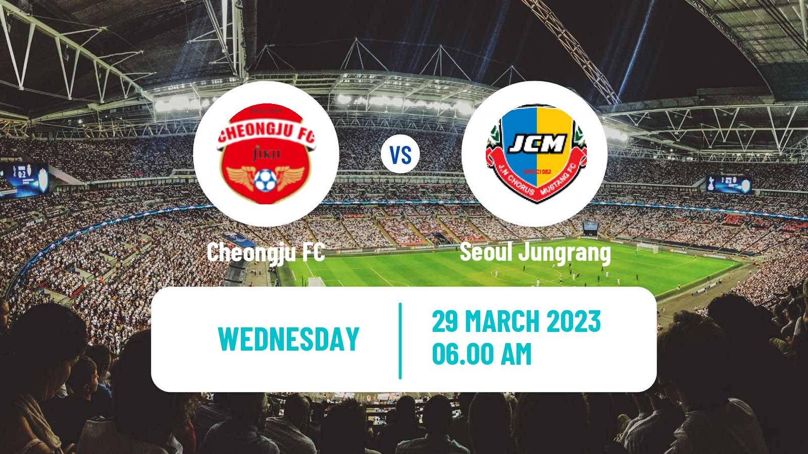 Soccer South Korean Cup Cheongju - Seoul Jungrang