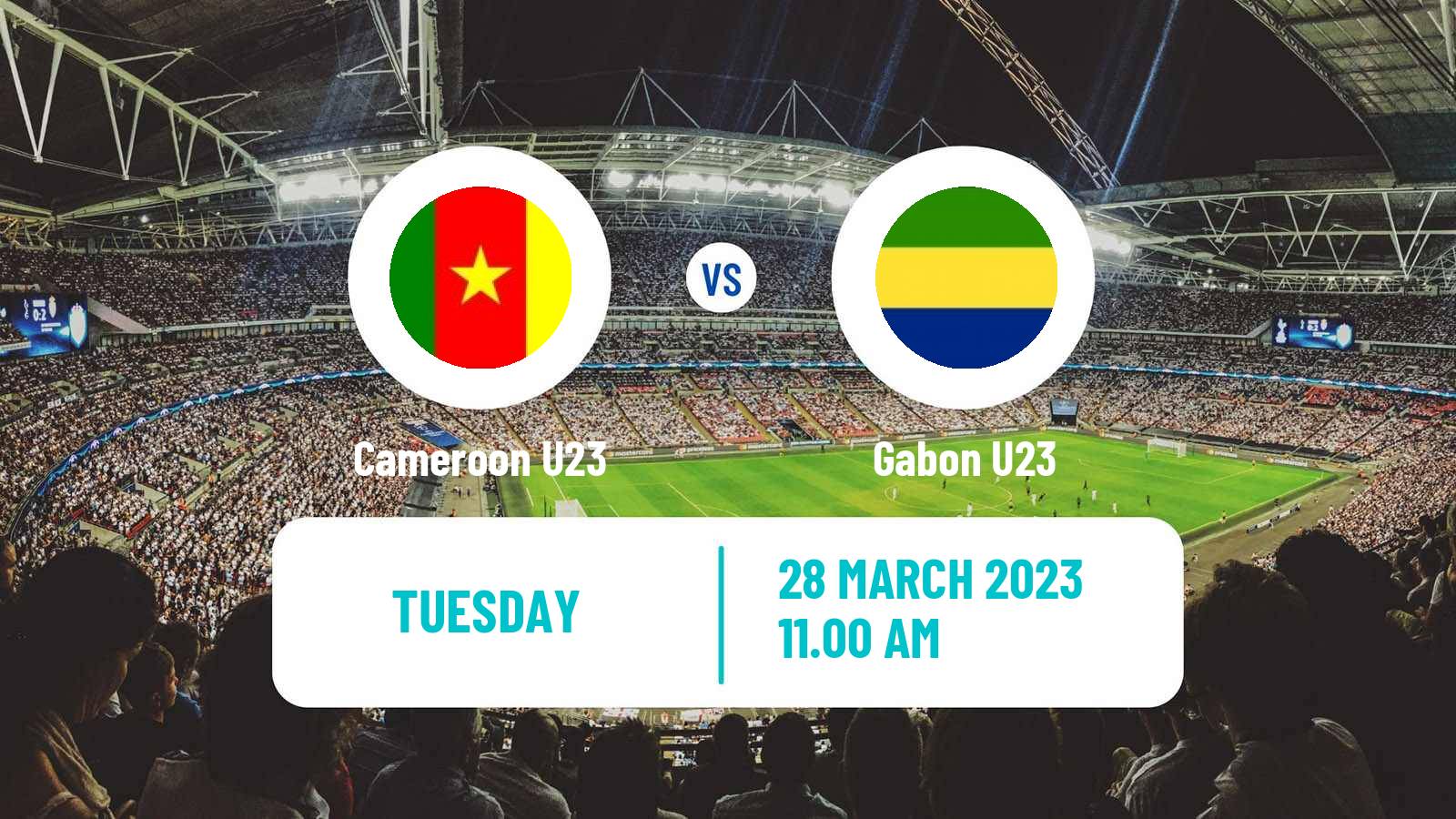 Soccer Africa Cup of Nations U23 Cameroon U23 - Gabon U23