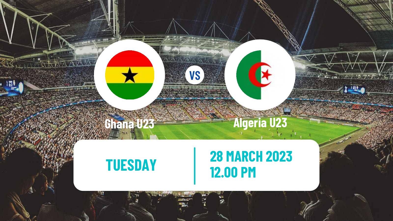 Soccer Africa Cup of Nations U23 Ghana U23 - Algeria U23