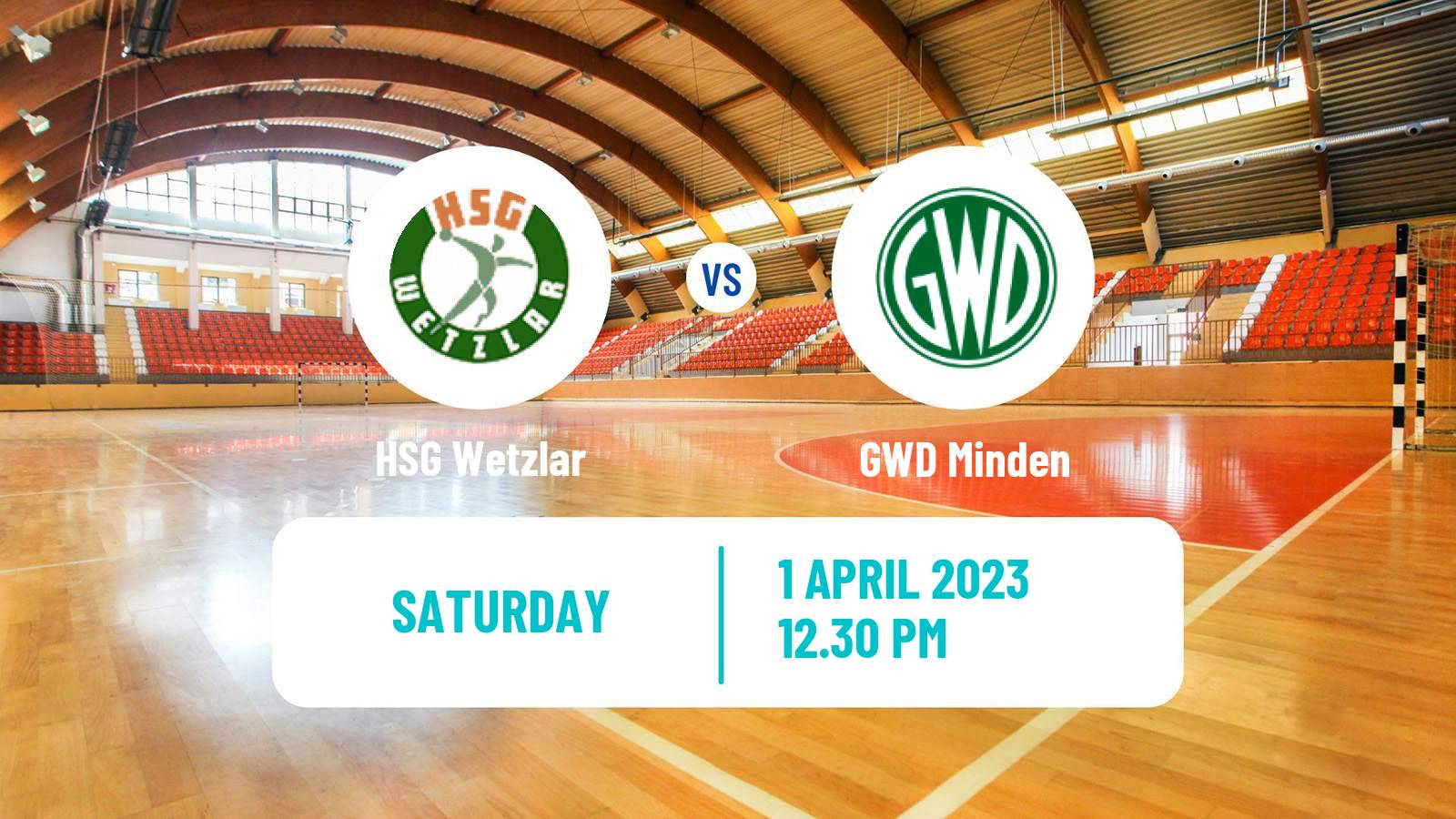 Handball German Bundesliga Handball HSG Wetzlar - GWD Minden