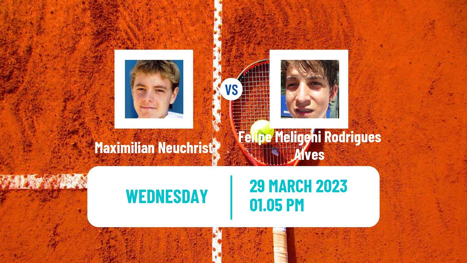 Tennis ATP Challenger Maximilian Neuchrist - Felipe Meligeni Rodrigues Alves