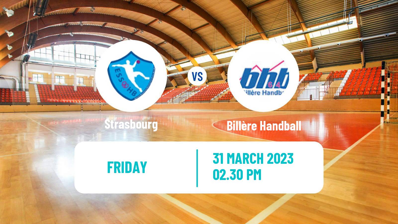 Handball French Proligue Handball Strasbourg - Billère Handball