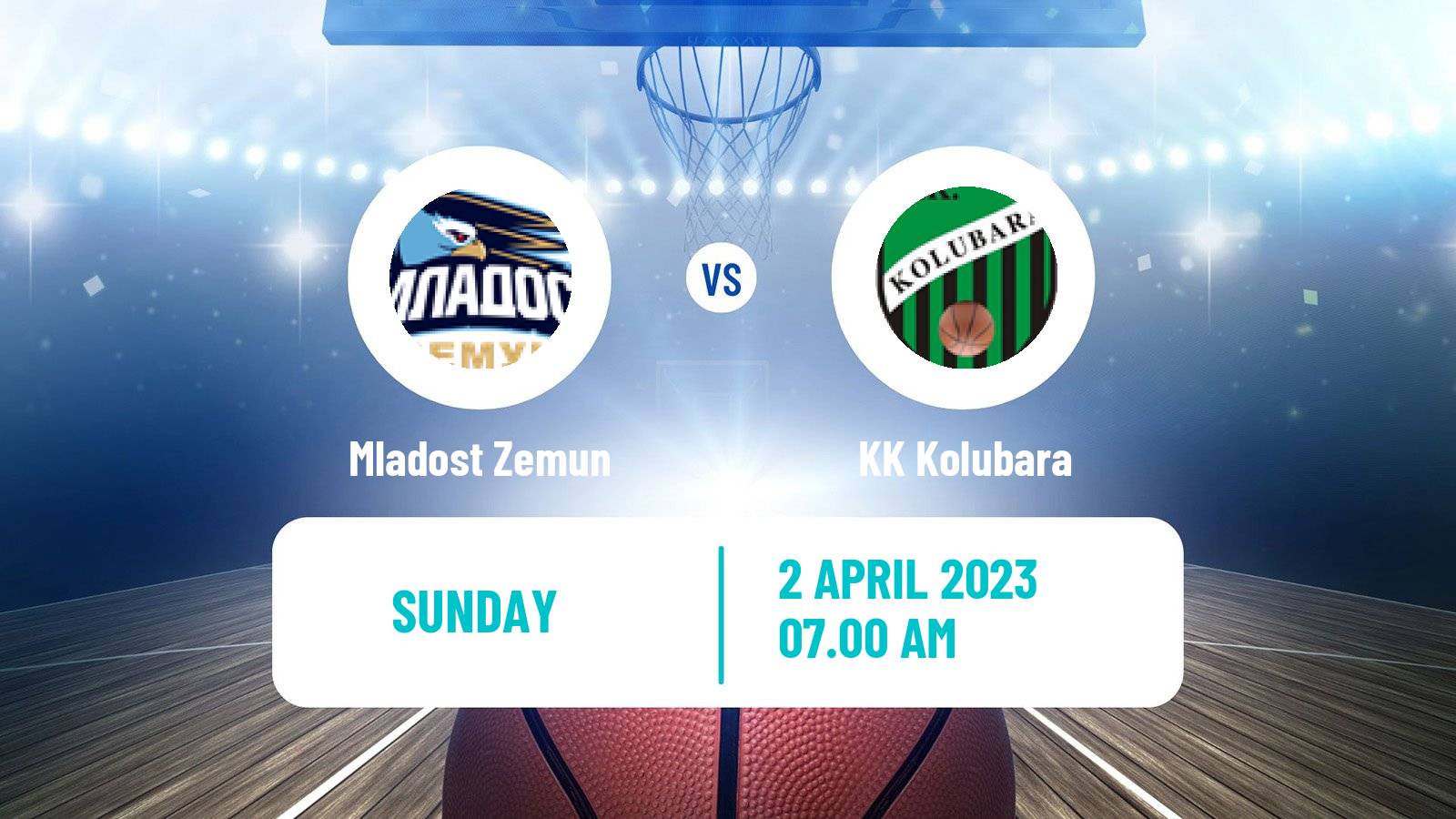 Basketball Serbian First League Basketball Mladost Zemun - Kolubara