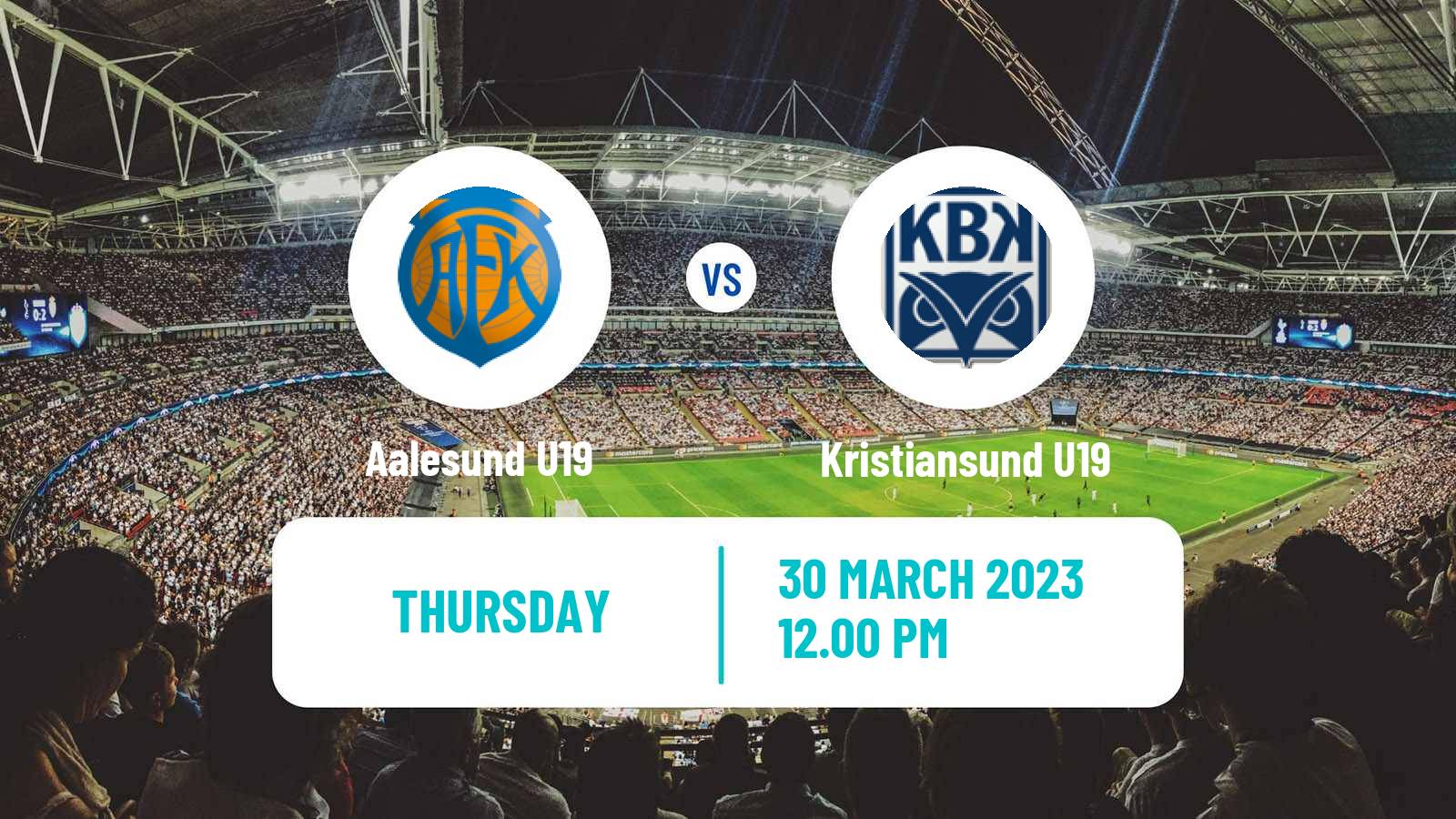 Soccer Norwegian Nasjonal U19 CL Aalesund U19 - Kristiansund U19