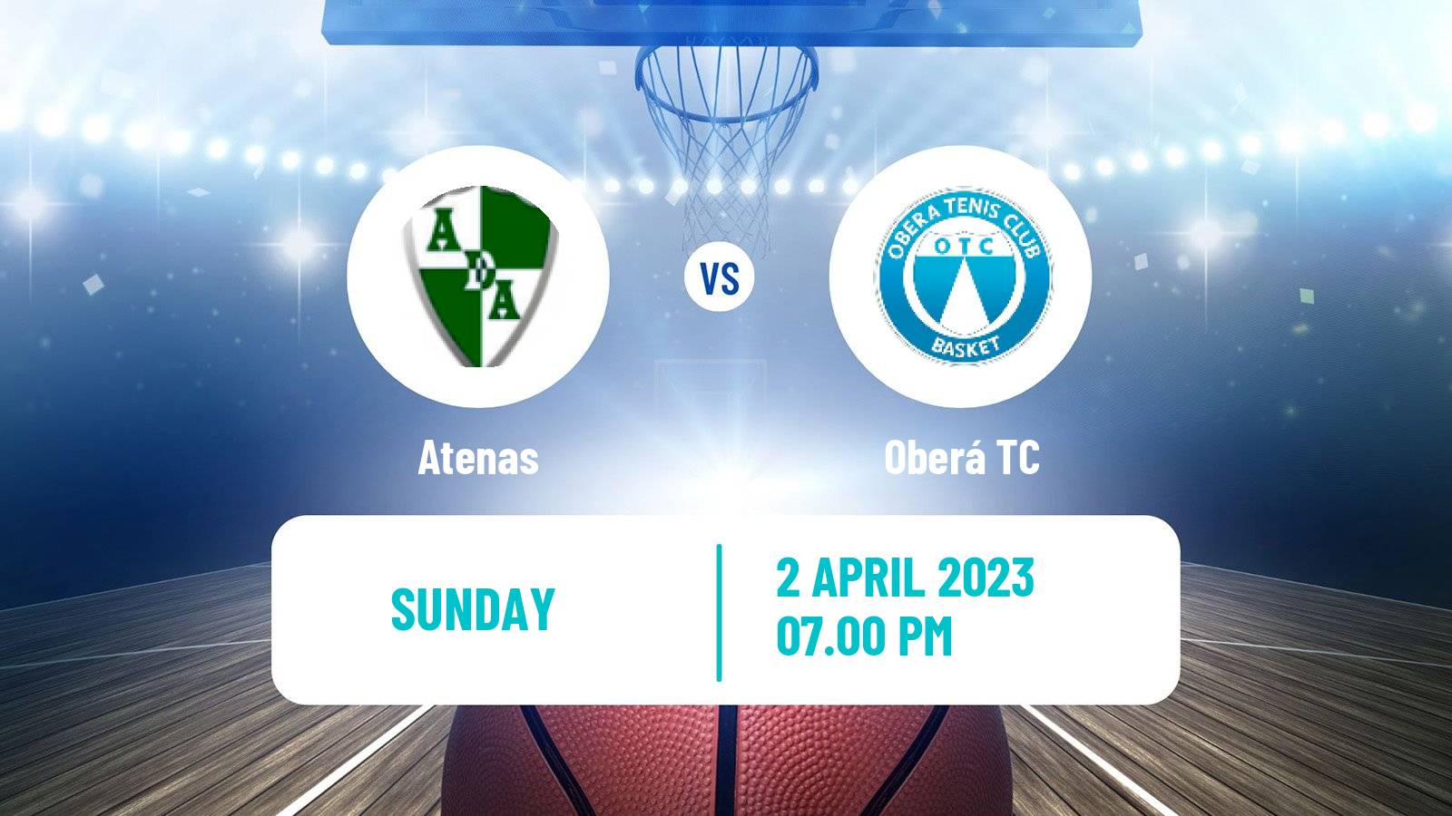 Basketball Argentinian LNB Atenas - Oberá TC