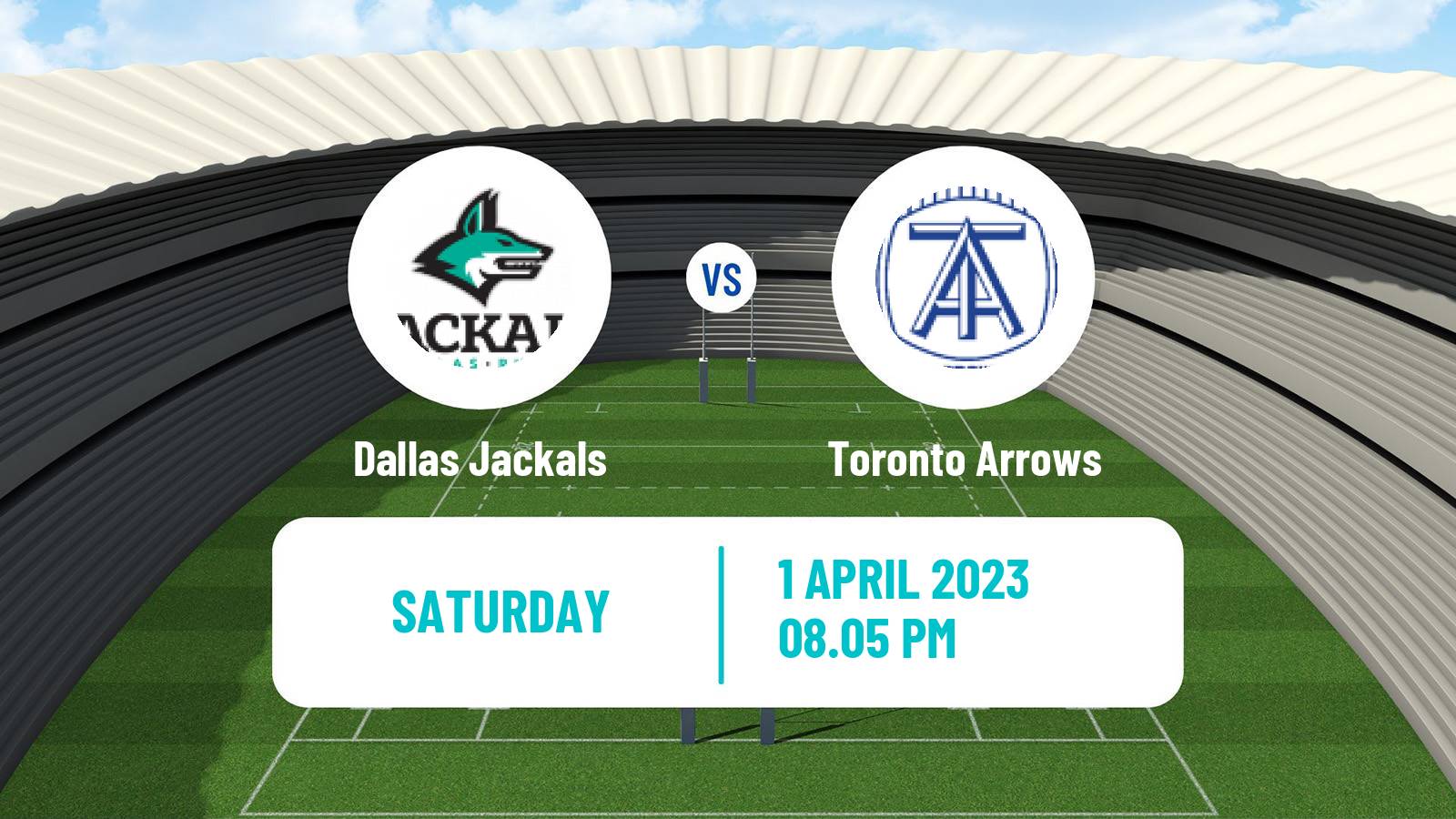 Rugby union USA Major League Rugby Dallas Jackals - Toronto Arrows