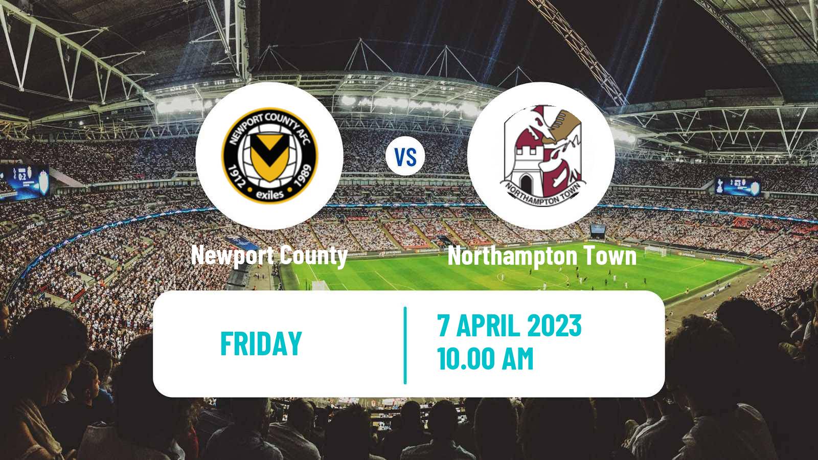 Soccer English League Two Newport County - Northampton Town